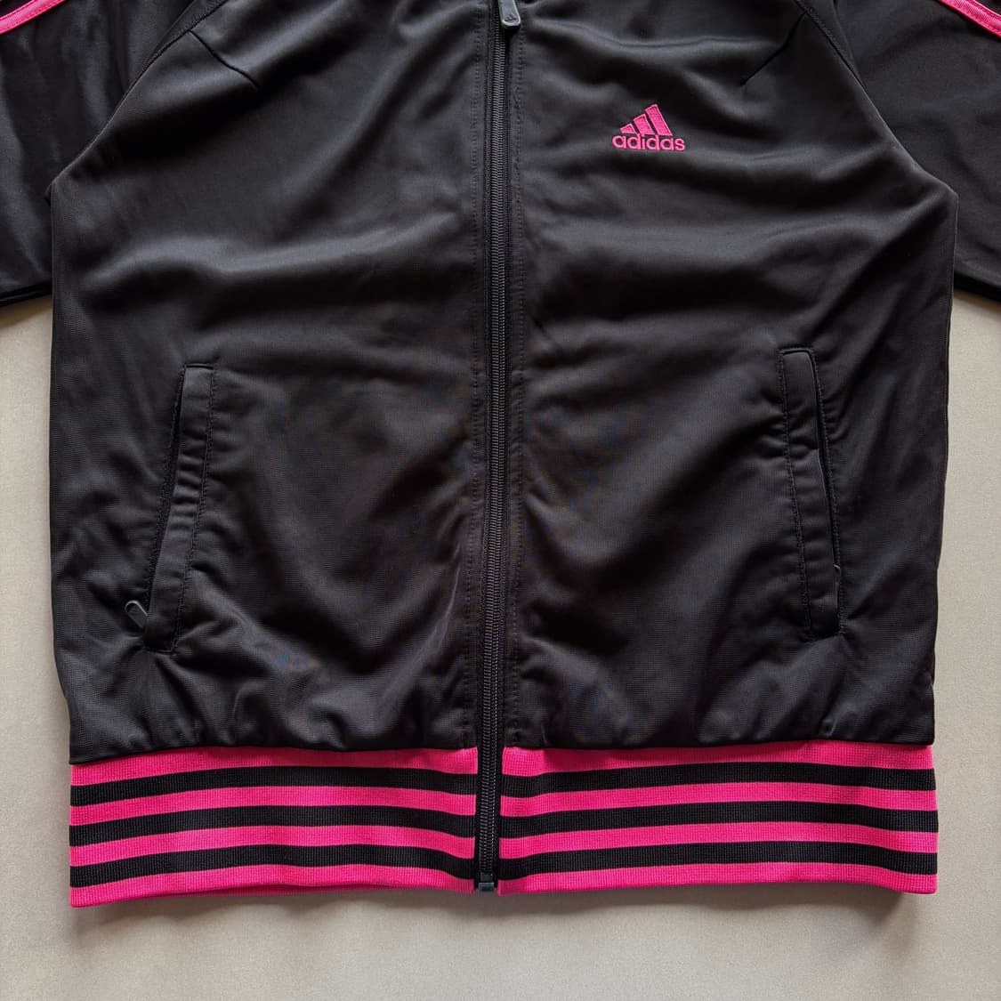 [S]아디다스 블랙 핑크 트랙탑 져지 상품이미지6