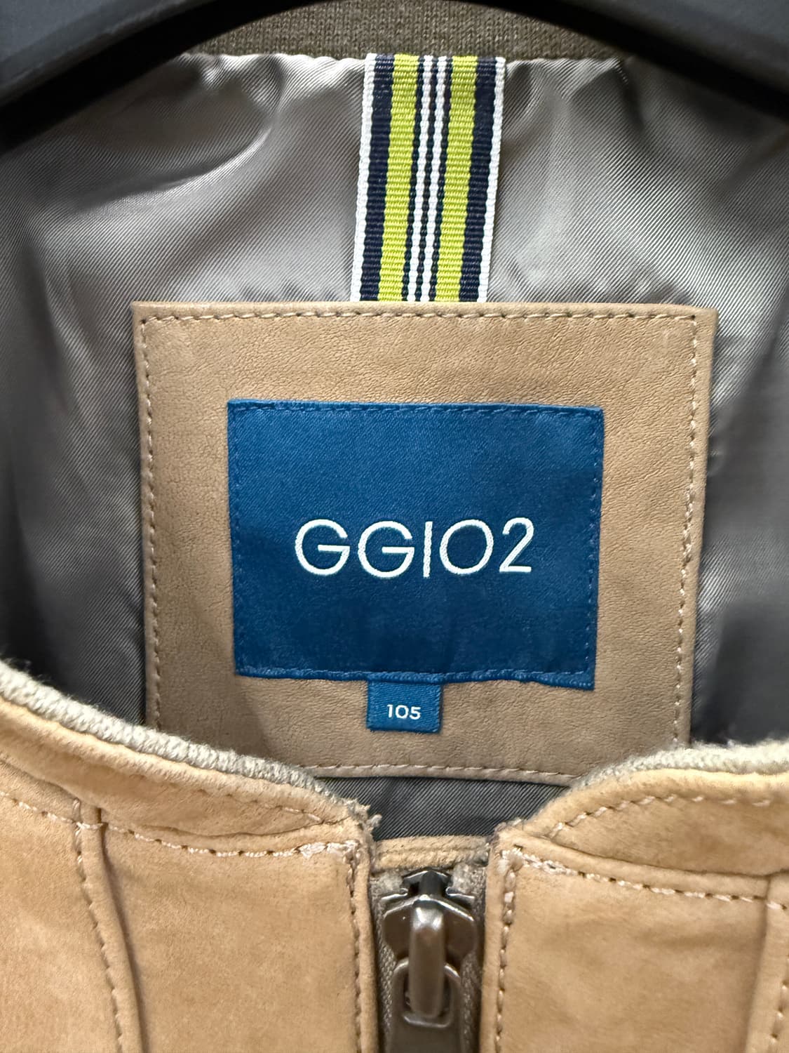 GGIO2 지오투 램스킨 자켓 카멜 105 상품이미지4