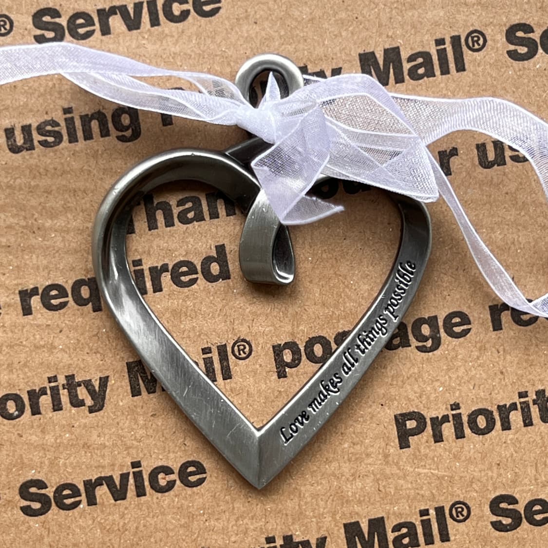 90s vtg Heart Keyring 상품이미지1