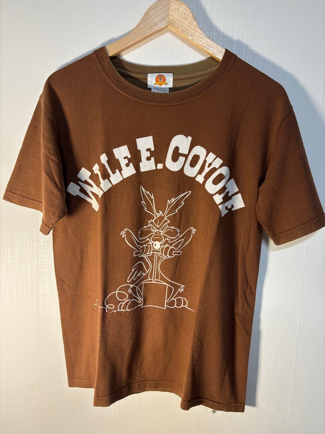 90s Looney Tunes coyote 빈티지 루니툰즈 코요테 티셔츠 상품이미지5