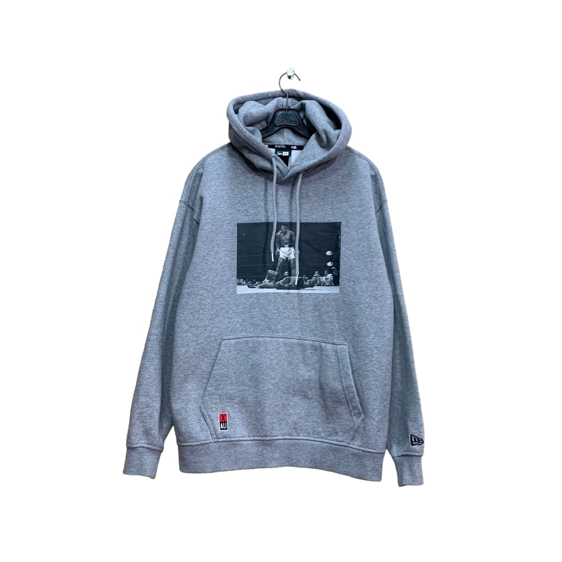 뉴에라 그레이 후드티 상품이미지1