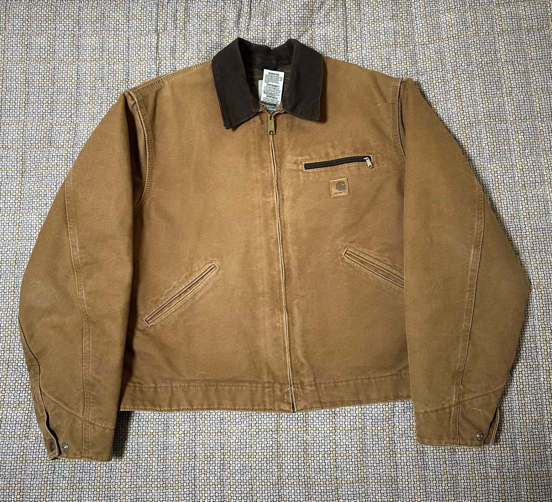 칼하트 j97 brn L 디트로이트 자켓 상품이미지1
