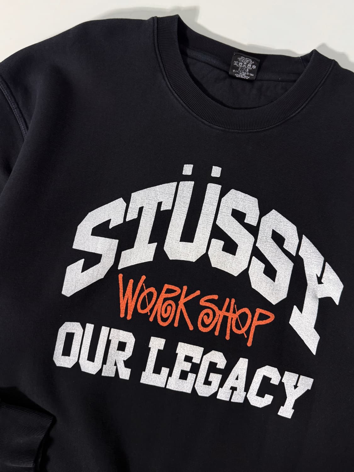 스투시 x 아워레가시 워크샵 컬리지에이트 피그먼트 다이드 스웻셔츠  Pr 상품이미지5