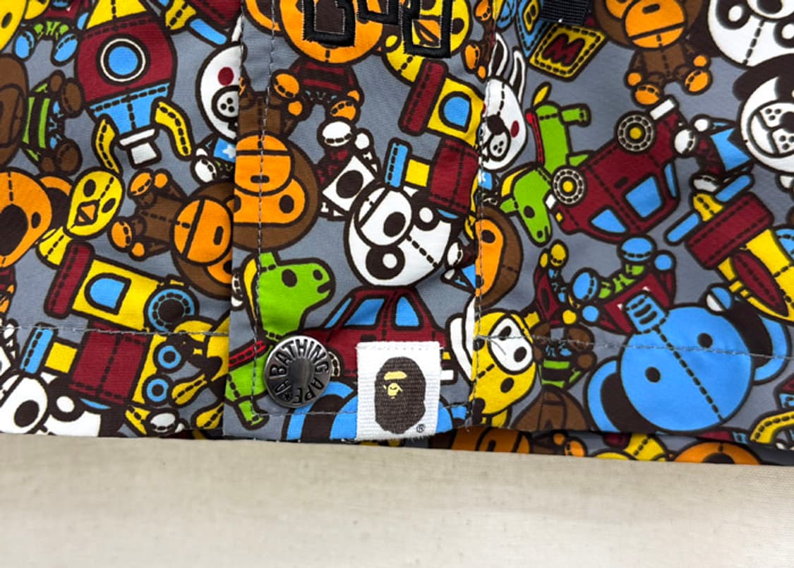 베이프 키즈 베이비 마일로 마운틴 파카 자켓 상품이미지3