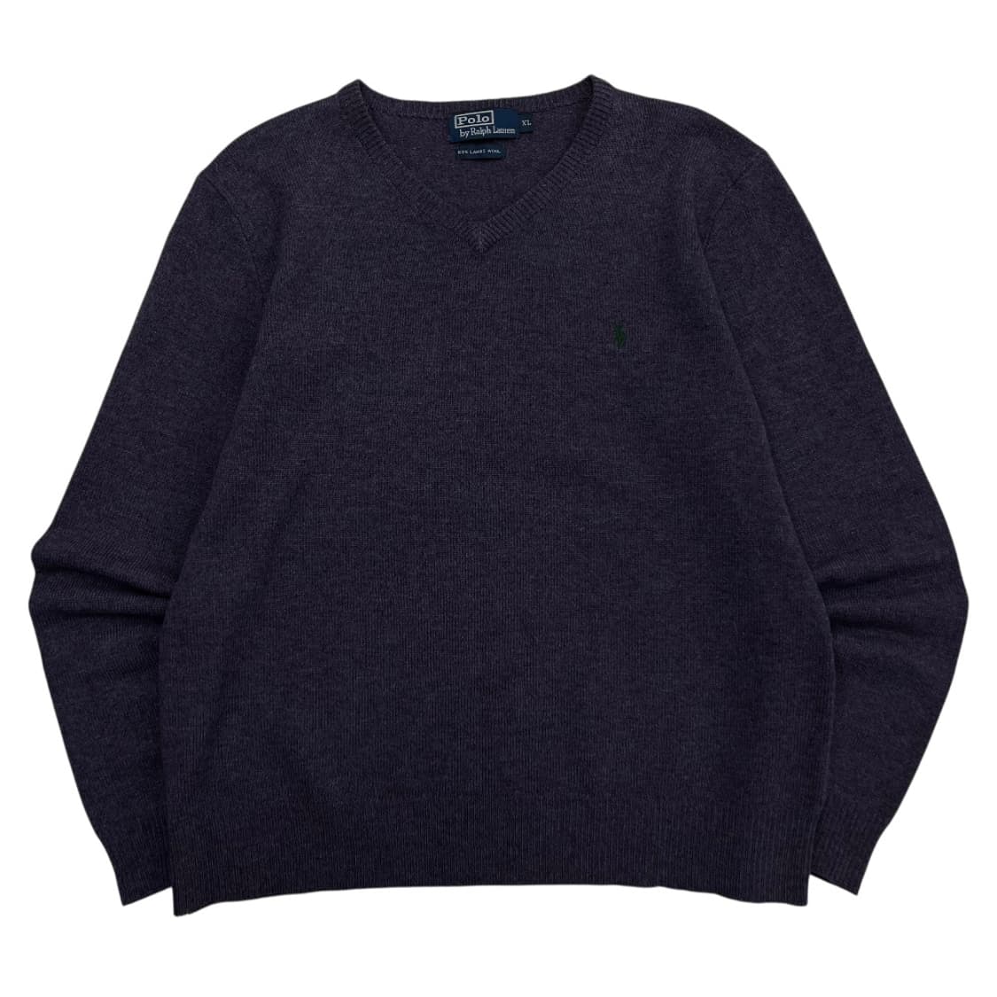 폴로 랄프로렌 딥그린포니 딥퍼플 브이 니트 XL 상품이미지2
