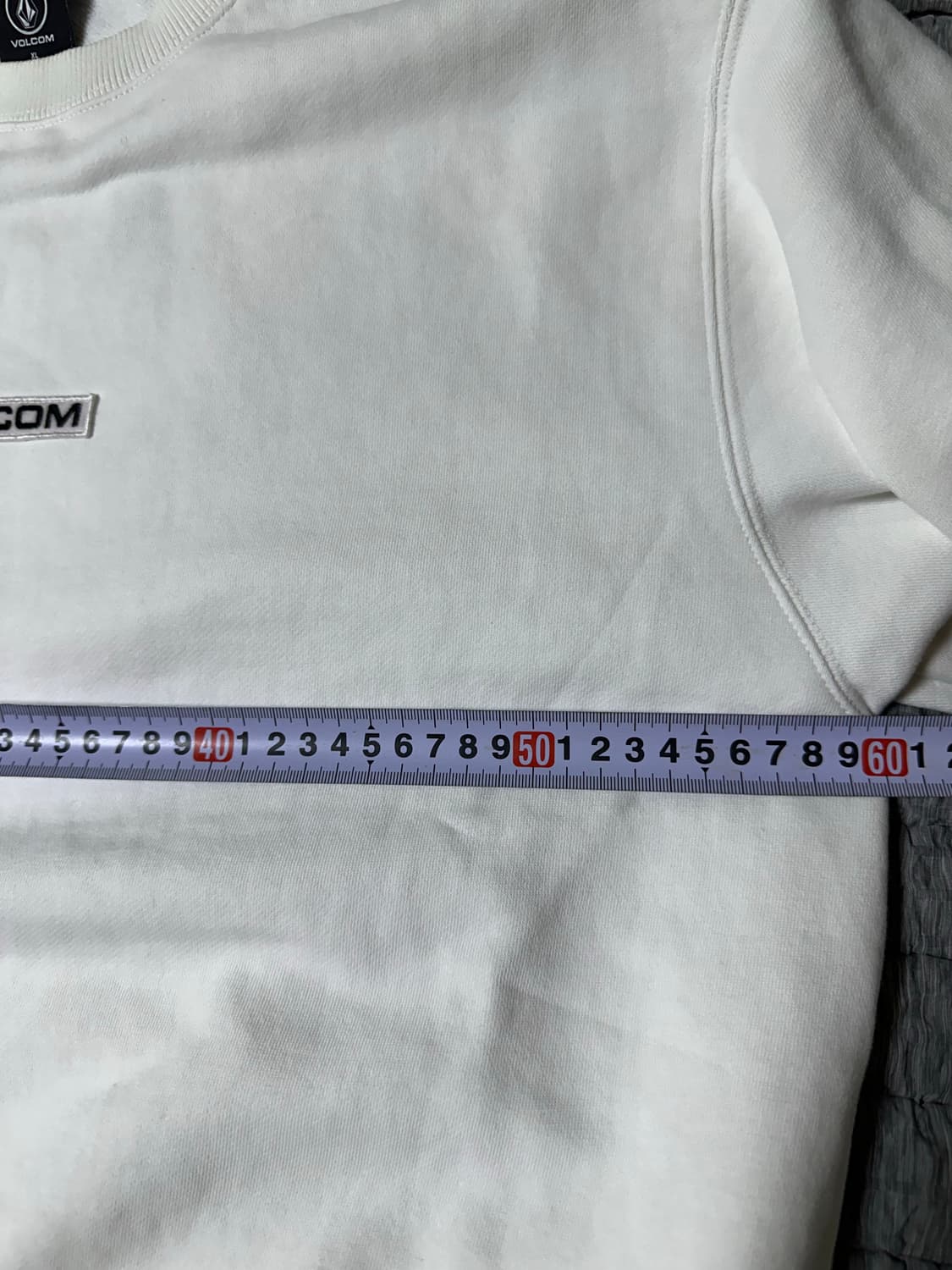 볼컴 VOLCOM 화이트 맨투맨 티셔츠 상품이미지6