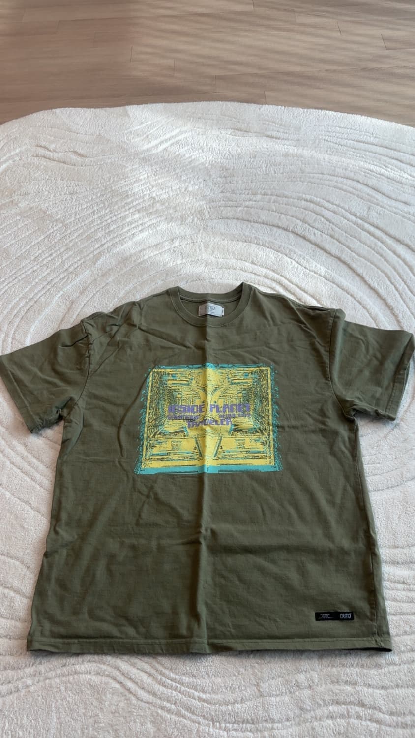 크리틱 Anti 프린팅 티셔츠  상품이미지1