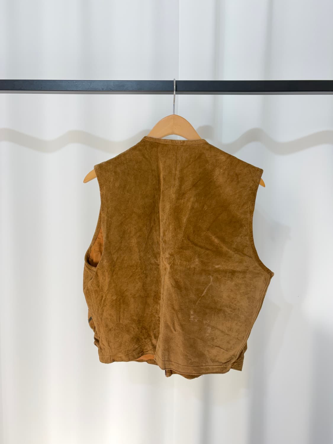 CHEVIOT suede vest 상품이미지4