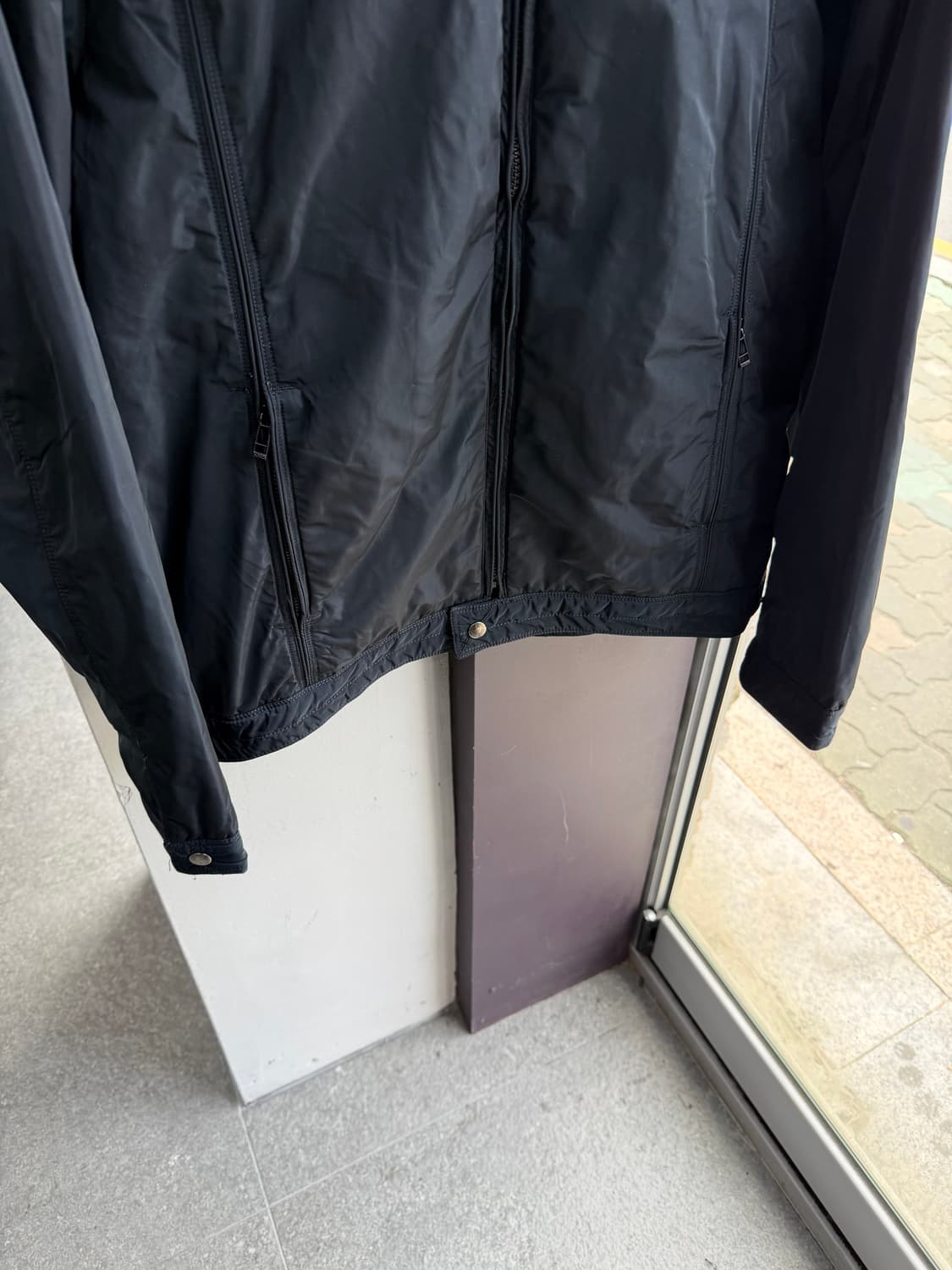 XXL/ 제냐 메모리터치 바람막이 집업 자켓 상품이미지4