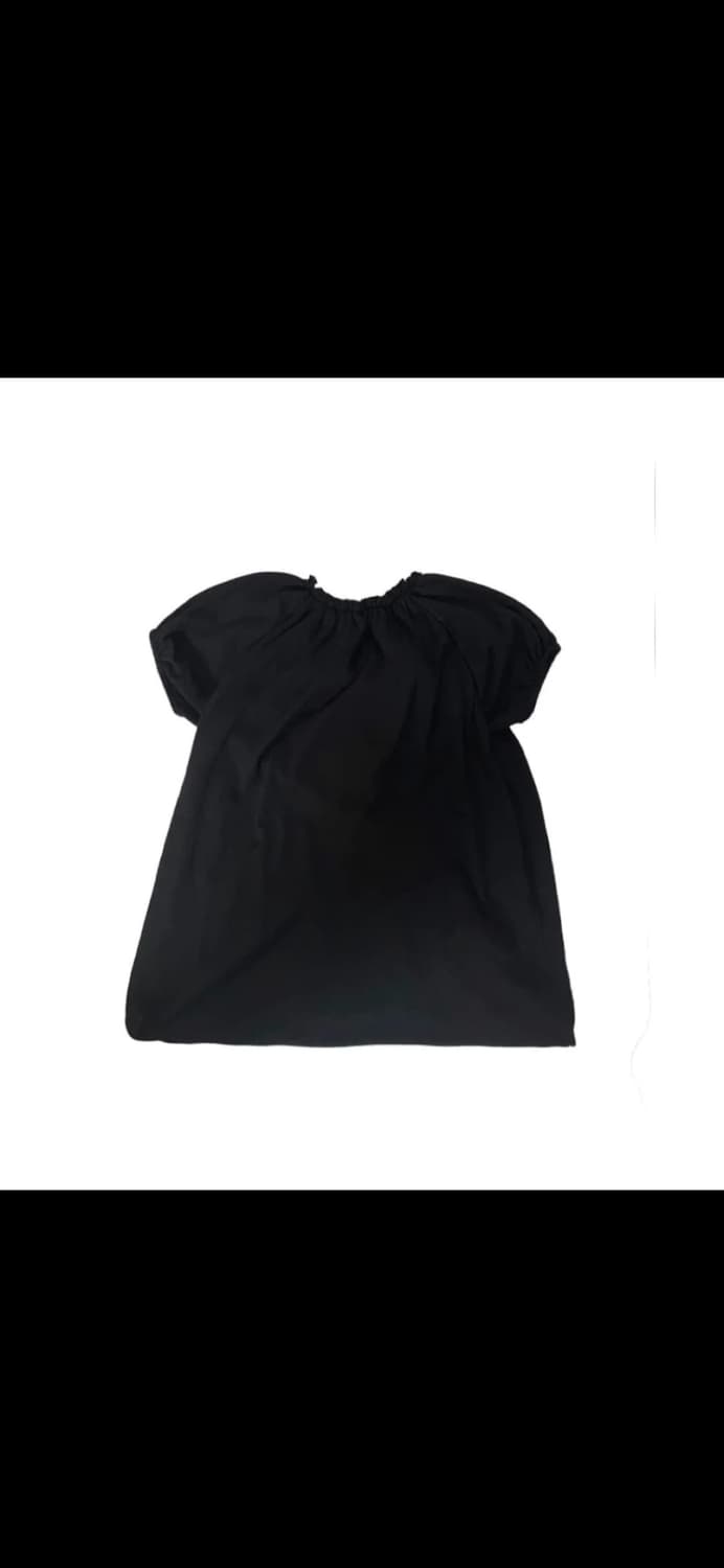 꼼데가르송 트리콧 셔링 니트 탑 상품이미지1