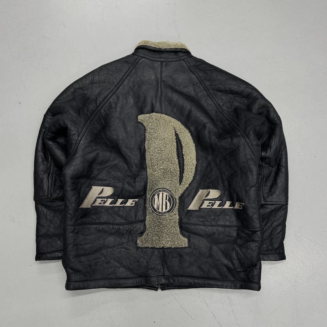 펠레펠레 90s 리얼레더 가죽 무스탕 자켓 상품이미지1