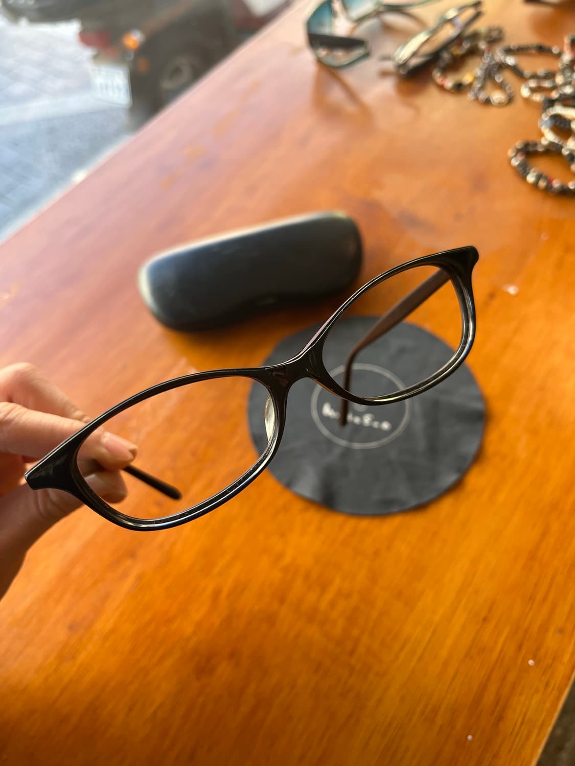 백산안경 빈티지 블랙 오리지널 프레임 상품이미지9