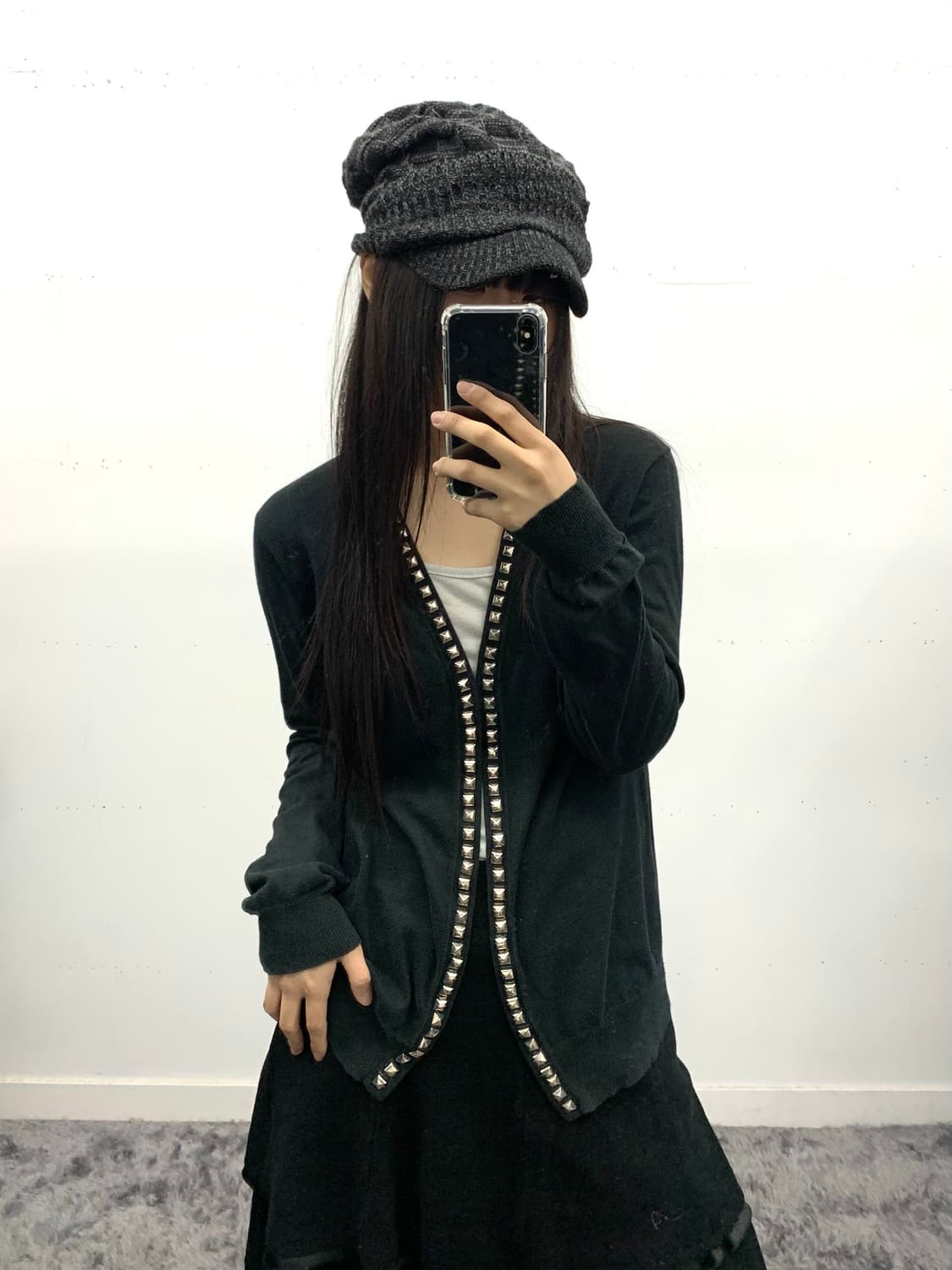 히스테릭 글래머 스터드 가디건 상품이미지3