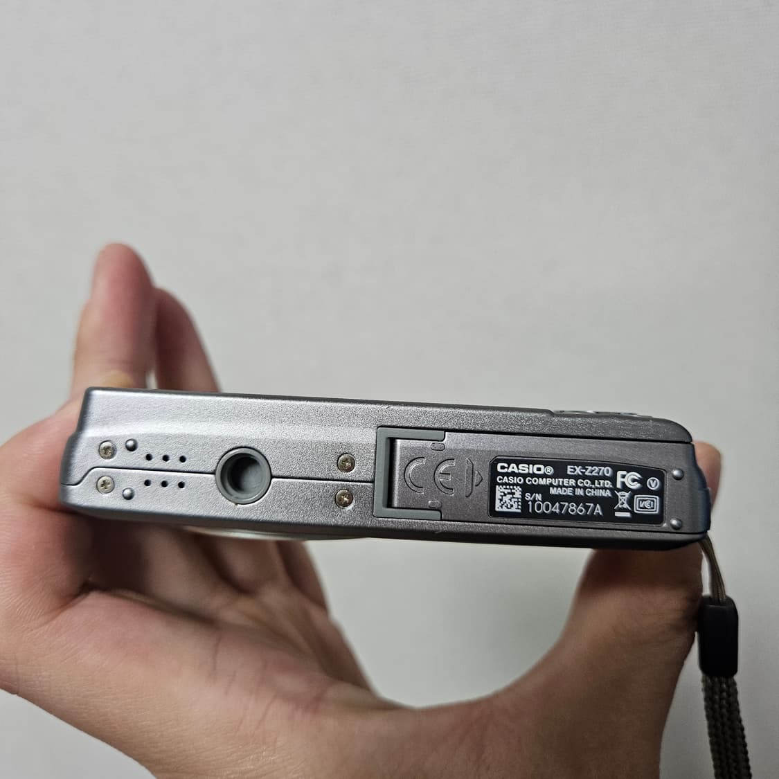 카시오 엑슬림 EX-Z270 빈티지 디카 디지털카메라 상품이미지7