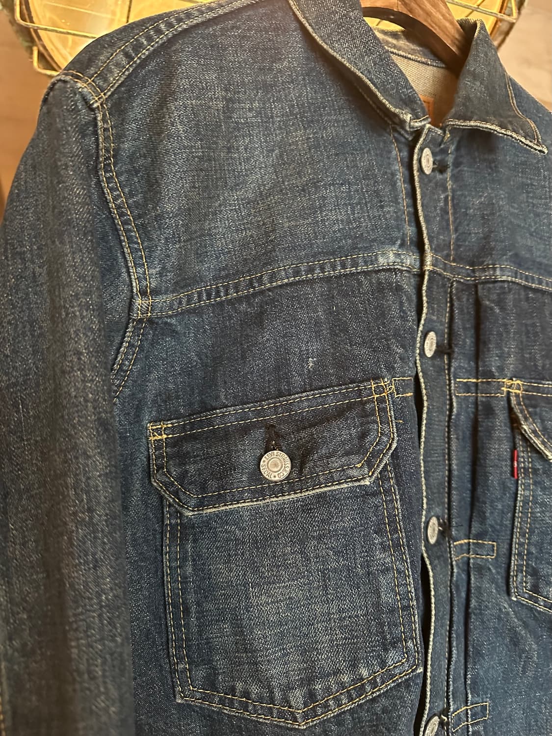 90s LVC Levis 507XX 2nd Denim Jakcet 상품이미지4
