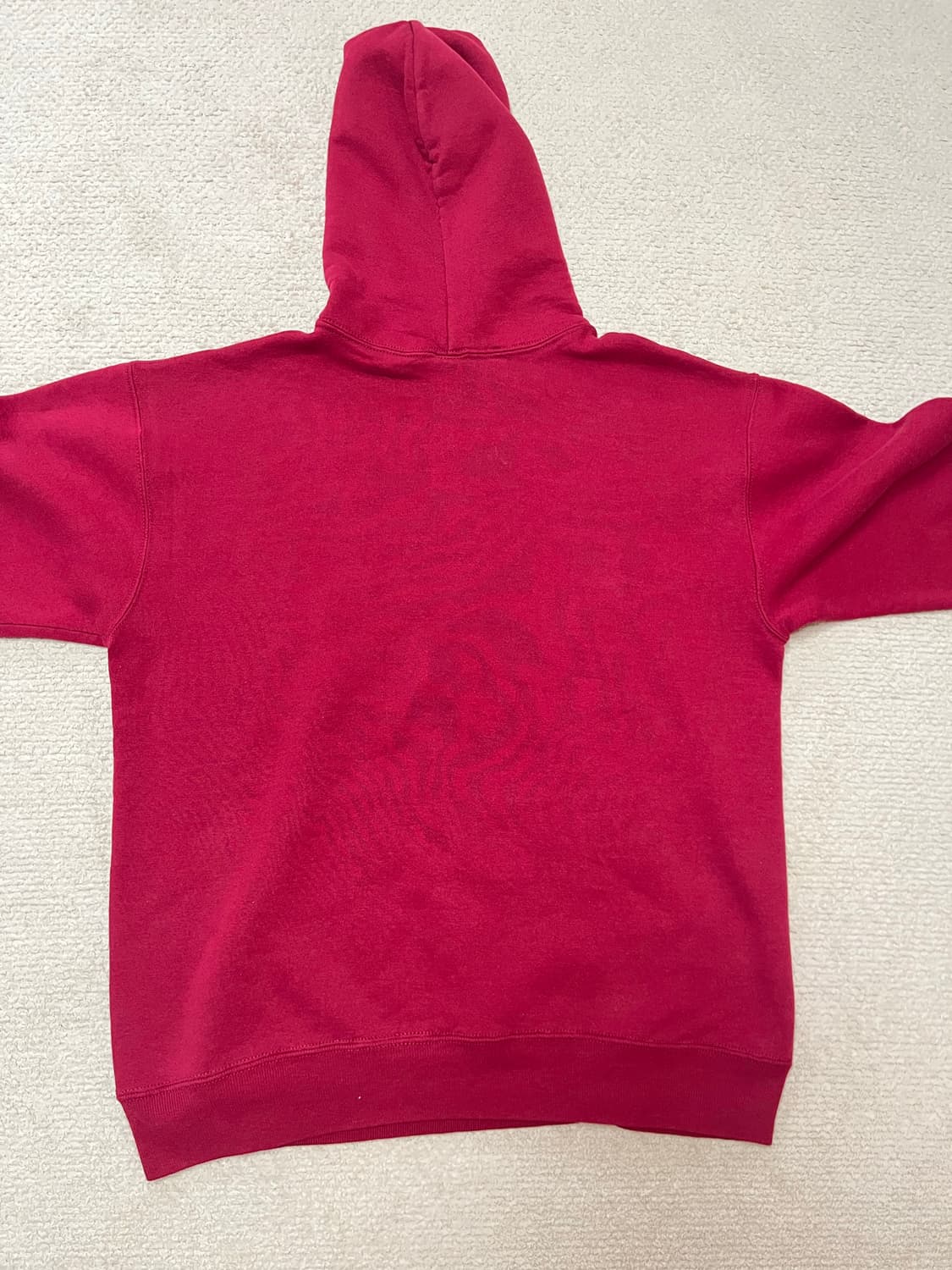 90s 러셀 레드 후드 usa 상품이미지3