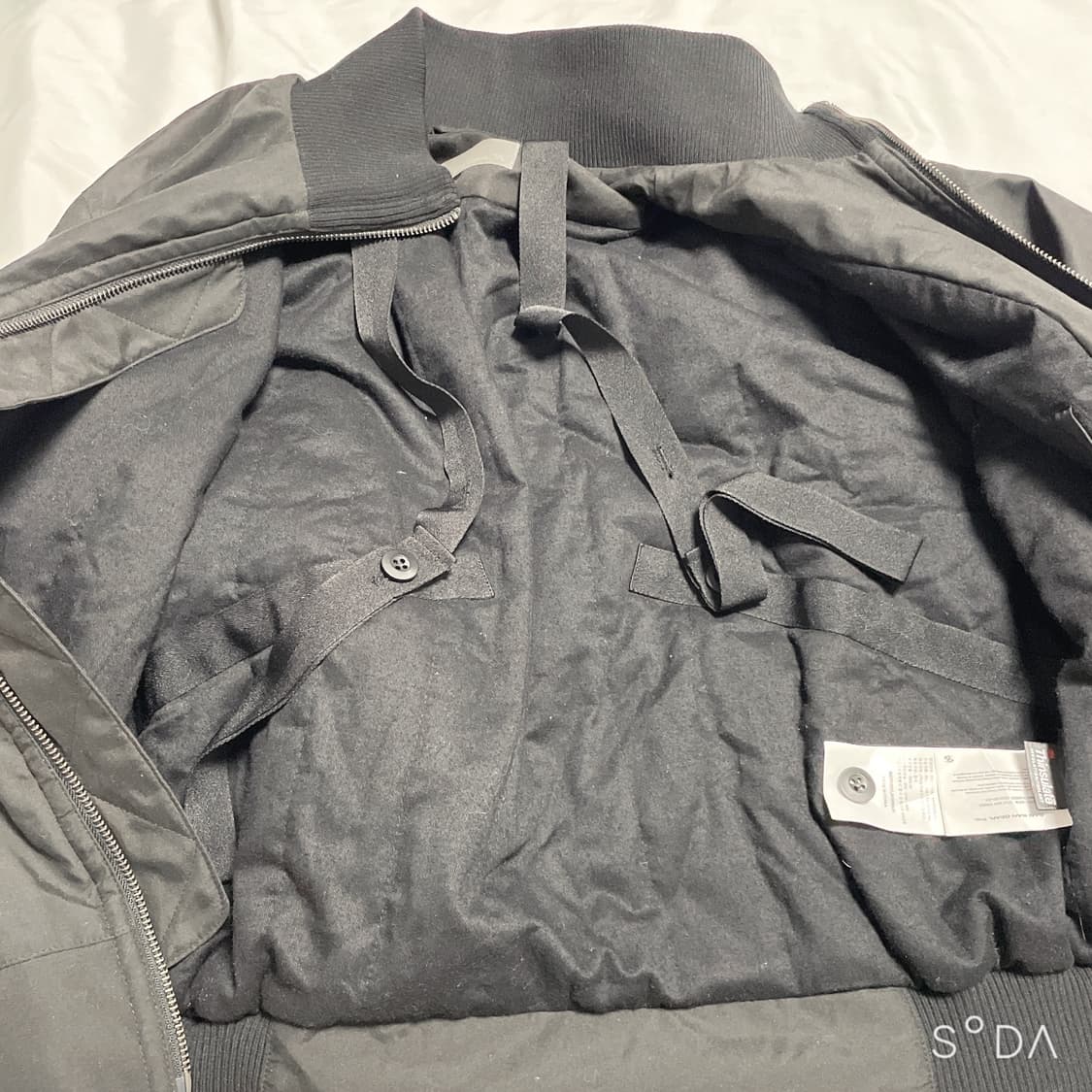 산산기어 봄버자켓 블랙 1 상품이미지10