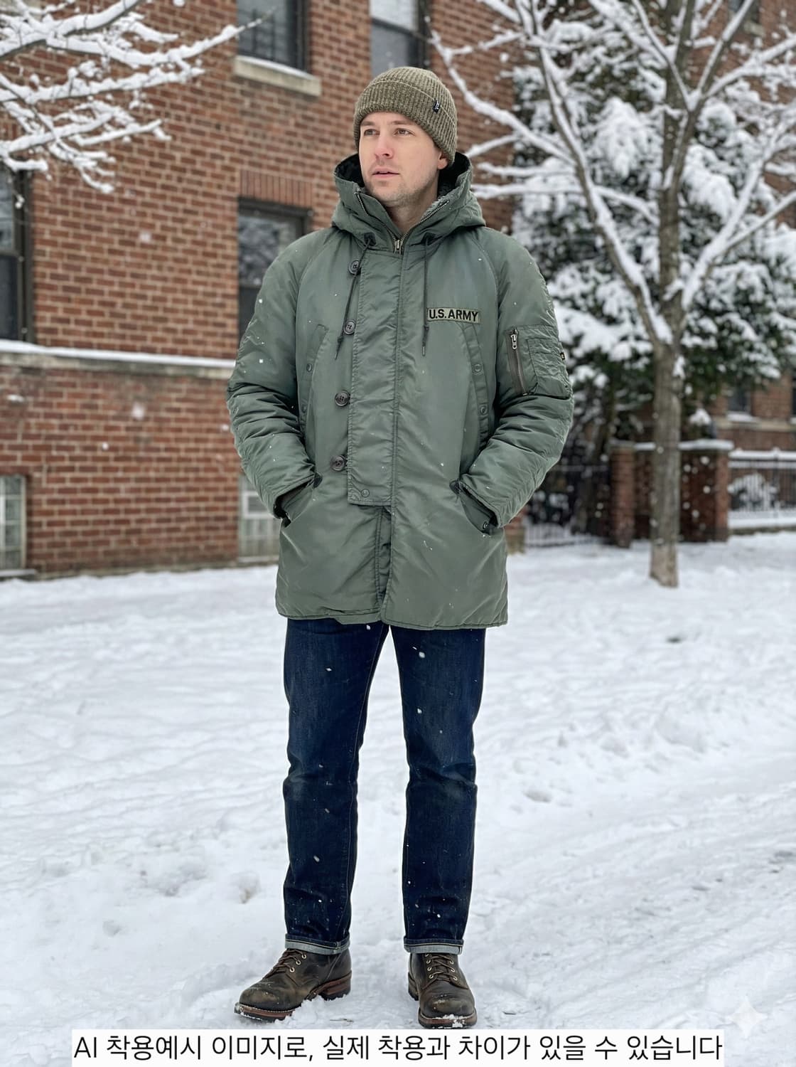 알파 인더스트리(Alpha Industries) 익스트림 콜드 웨더 파카 상품이미지1