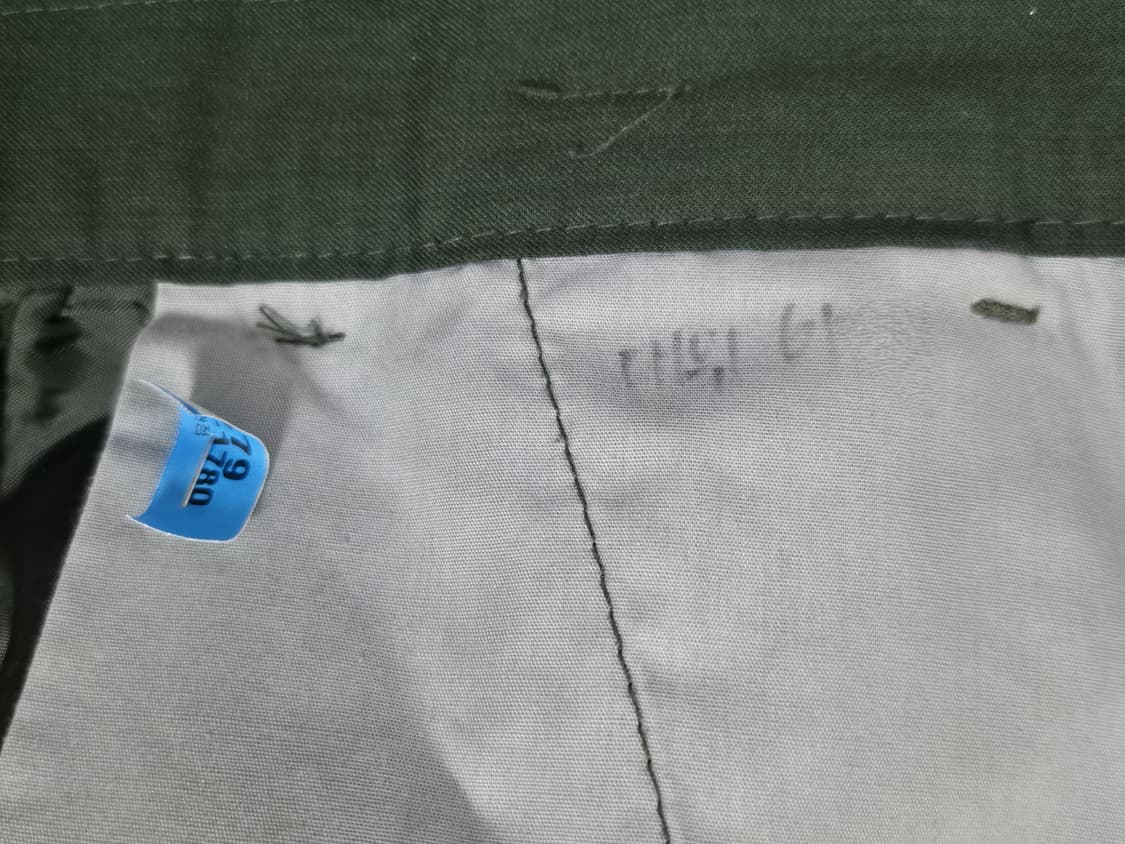 육군 구형 여군용 하계 정복 전투복 바지 하의 (M) 상품이미지8