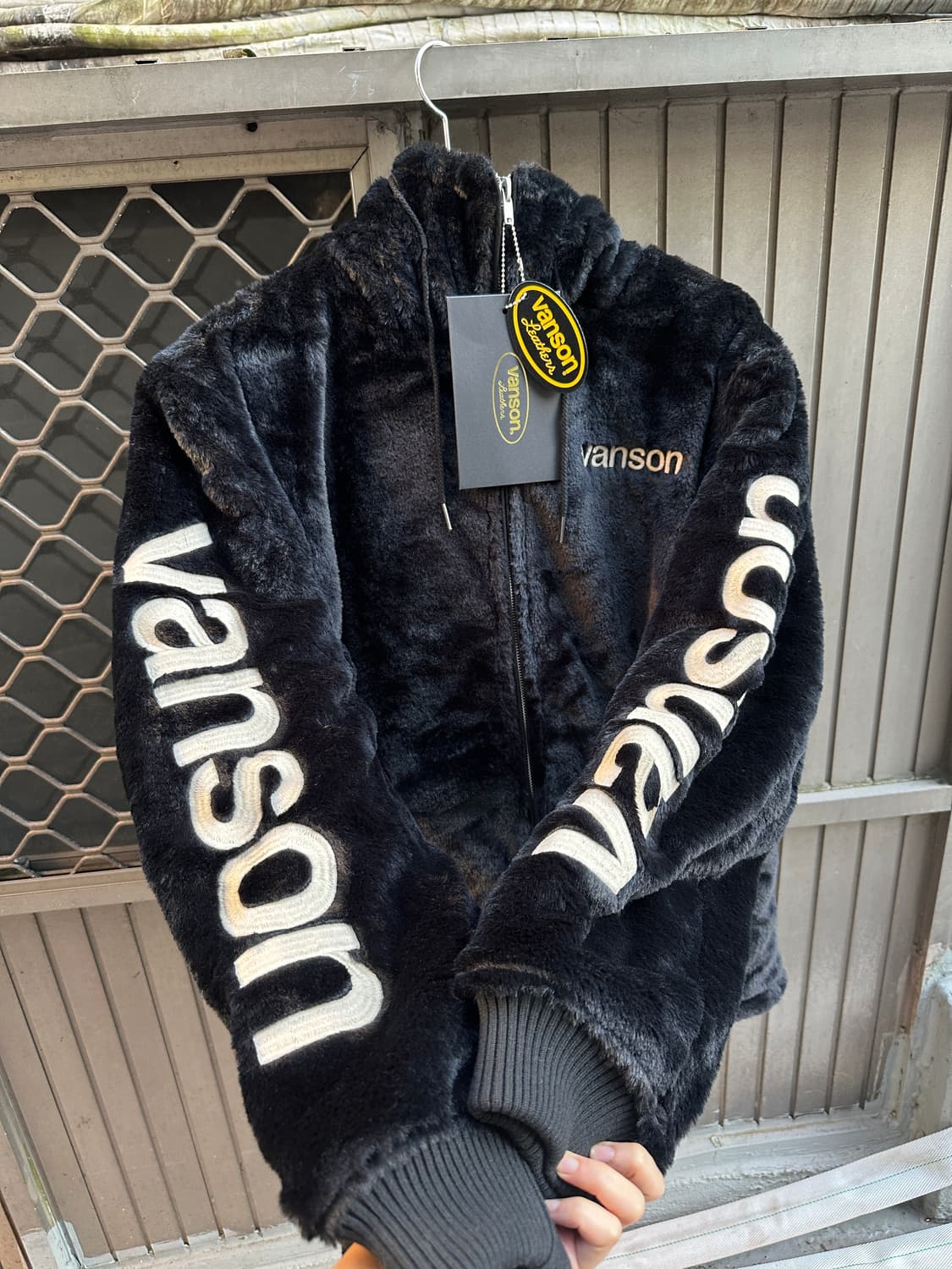 RARE VANSON reversible camo fur jacket 상품이미지4