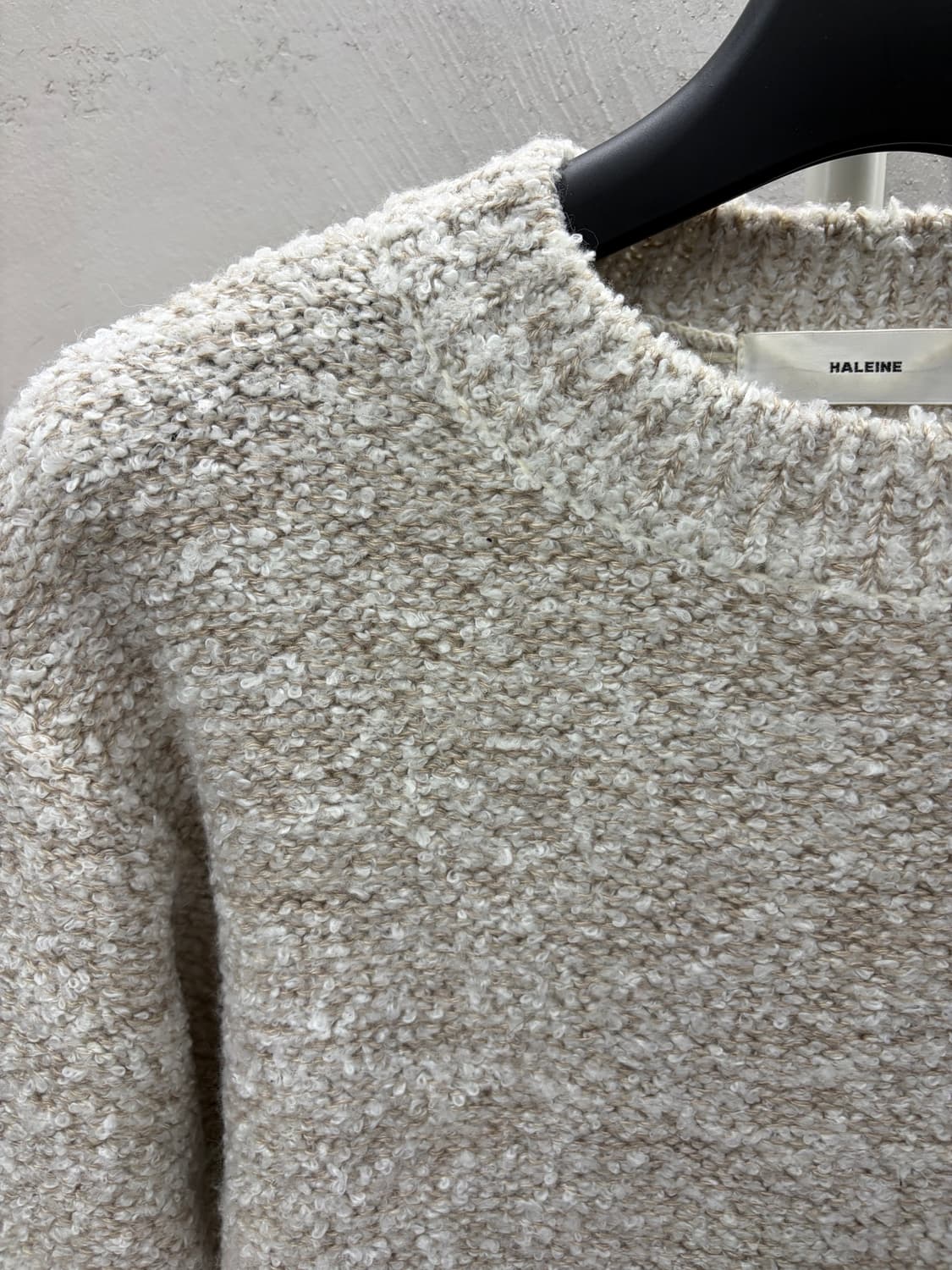 Haleine 알렌느 Boucle Sweater 상품이미지3