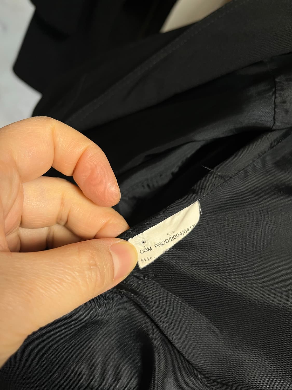 엠포리오 아르마니 블랙 여성 자켓 상품이미지3