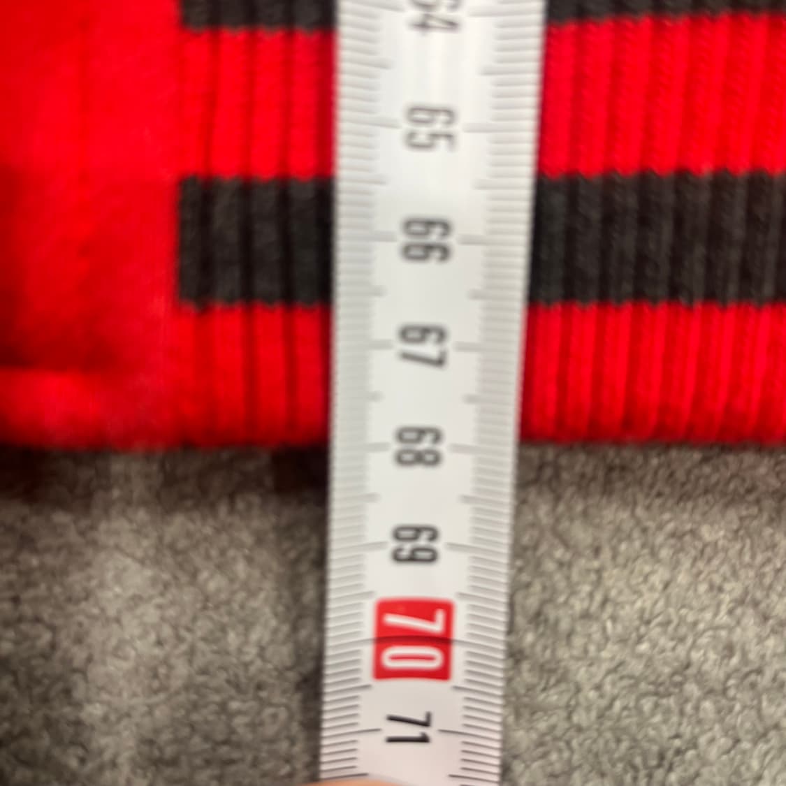 95 윌슨 레드 배색 야구 점퍼 상품이미지9