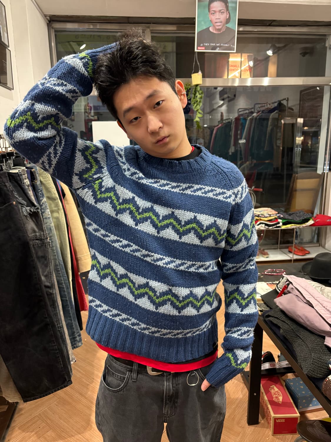 아베크롬비 니트 상품이미지1