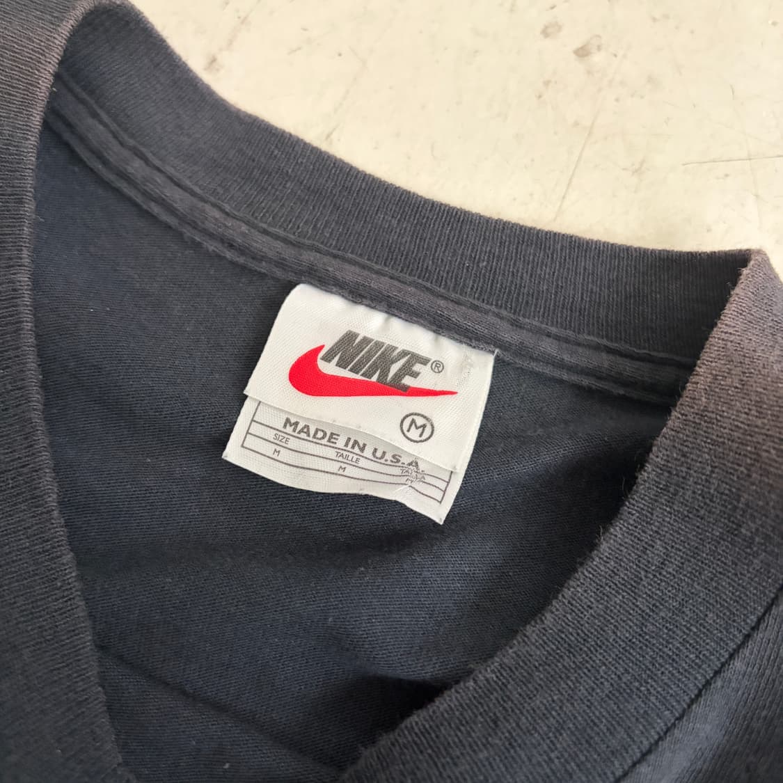 90s USA 나이키 빈티지 반팔티 M 상품이미지6