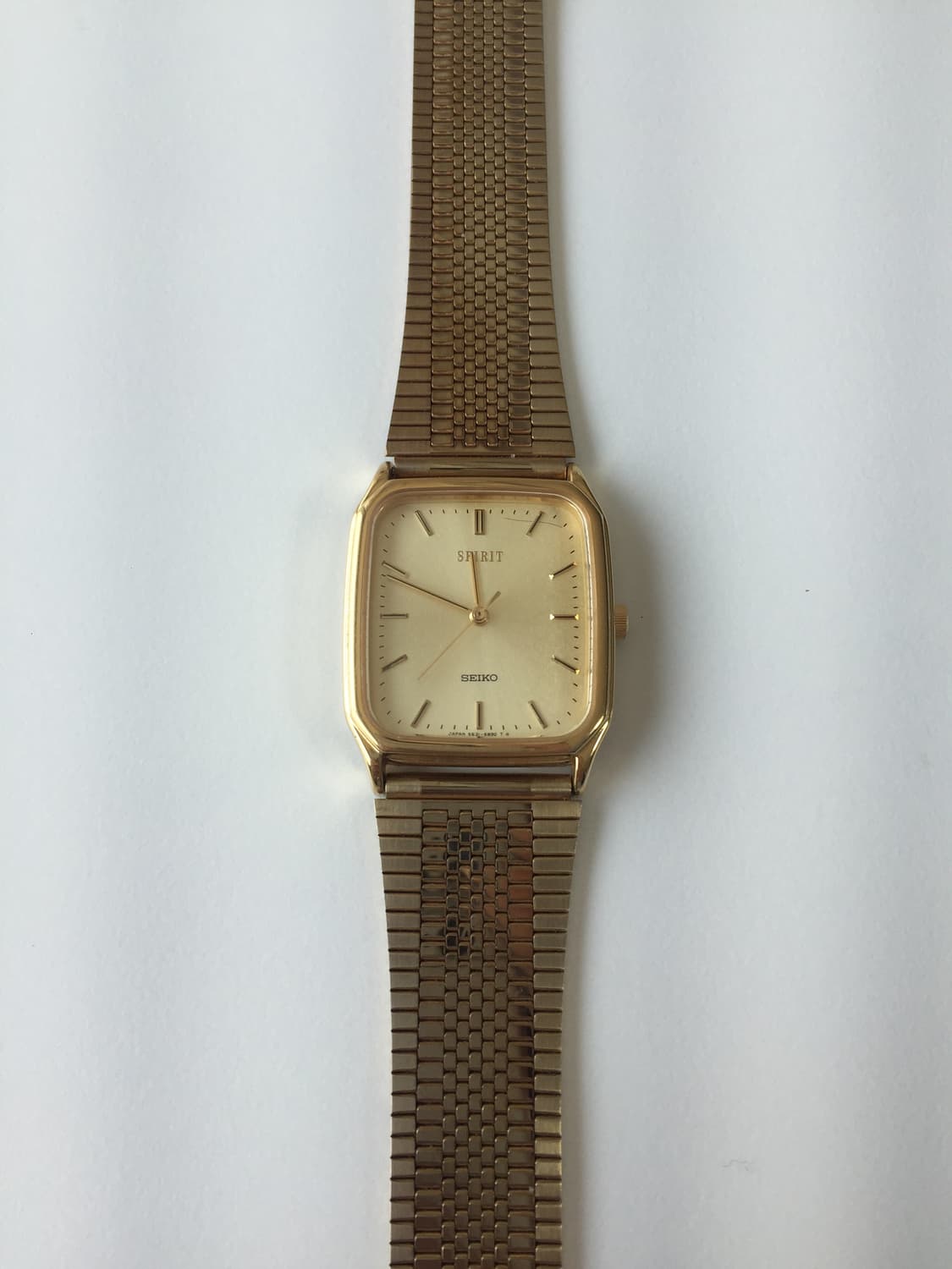 90s seiko spirit square gold 상품이미지6