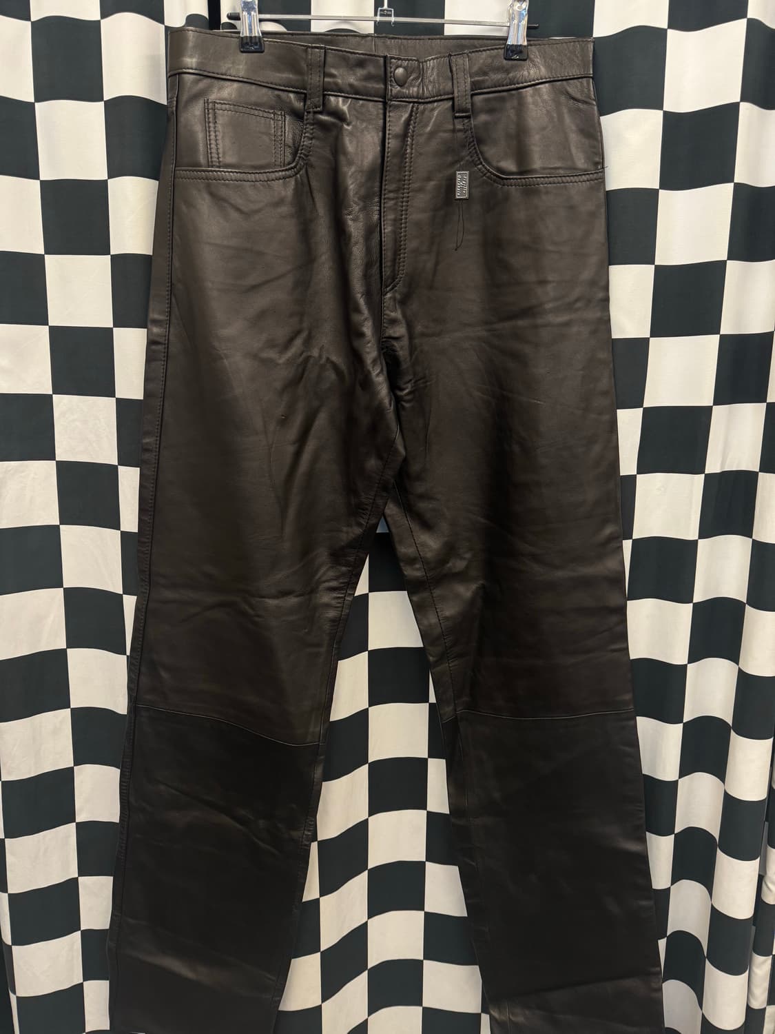 이태리 리얼가죽 팬츠 처분 상품이미지1