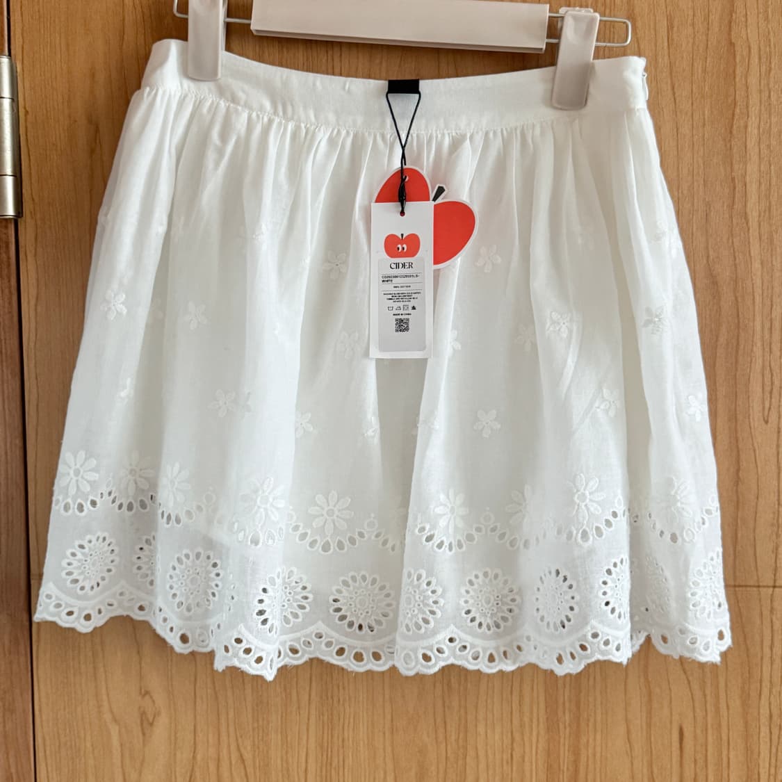 택달림)cider 샵사이다 펀칭 레이스 속바지 치마 상품이미지2