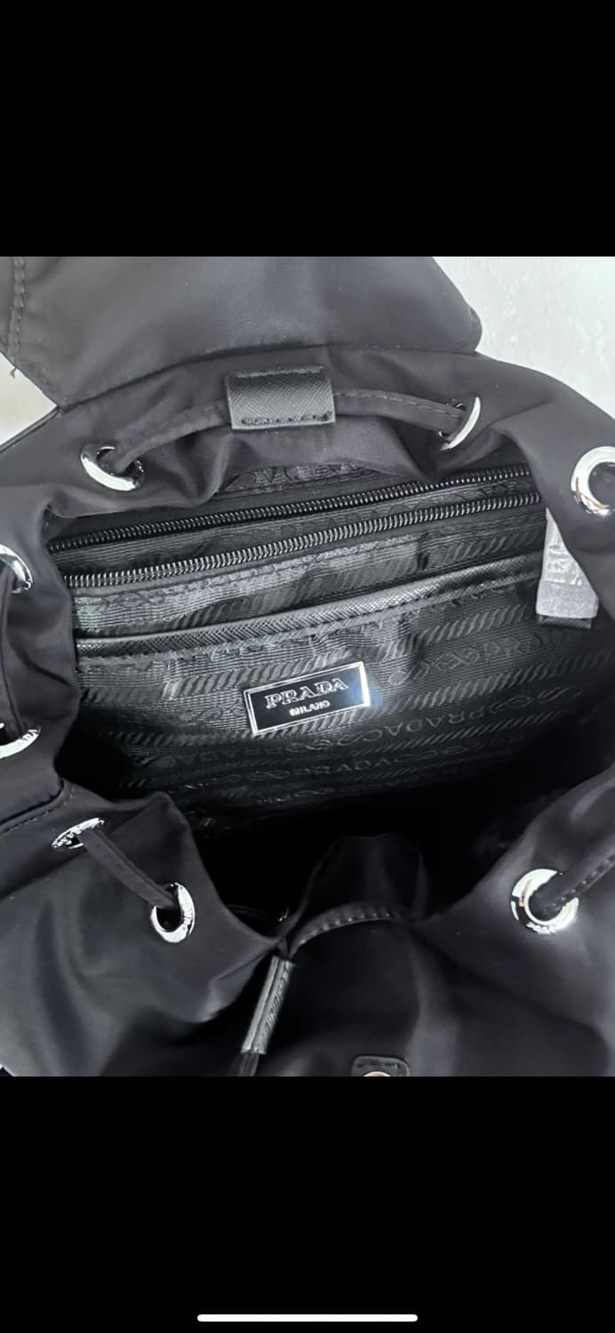 프라다 리나일론 미디움 백팩 (파우치 포함) 상품이미지7