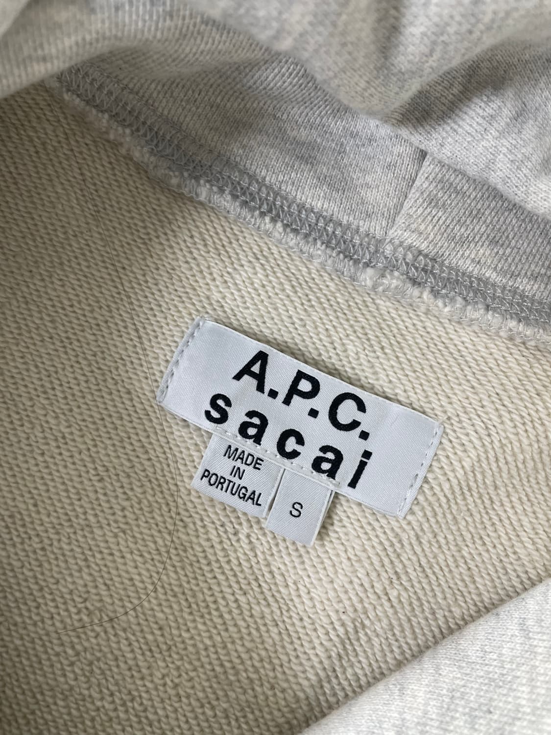 [S] SACAI X APC 사카이X아페쎄 타이요 후드 상품이미지10