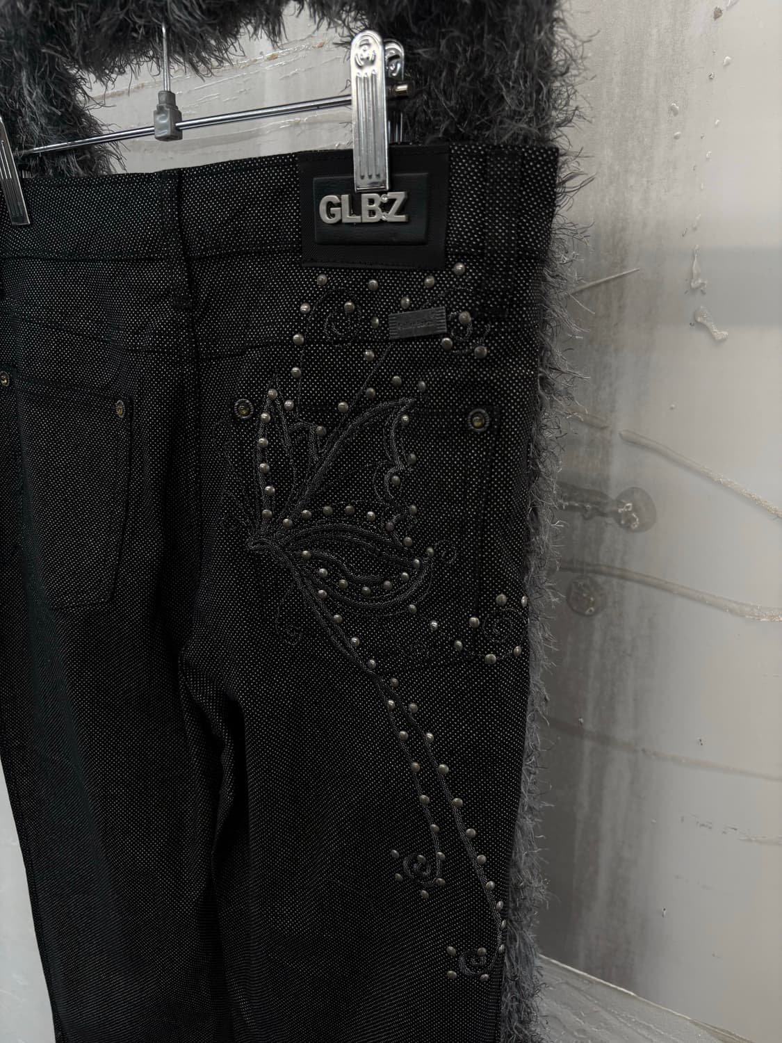 patterned bootcut pants 상품이미지5