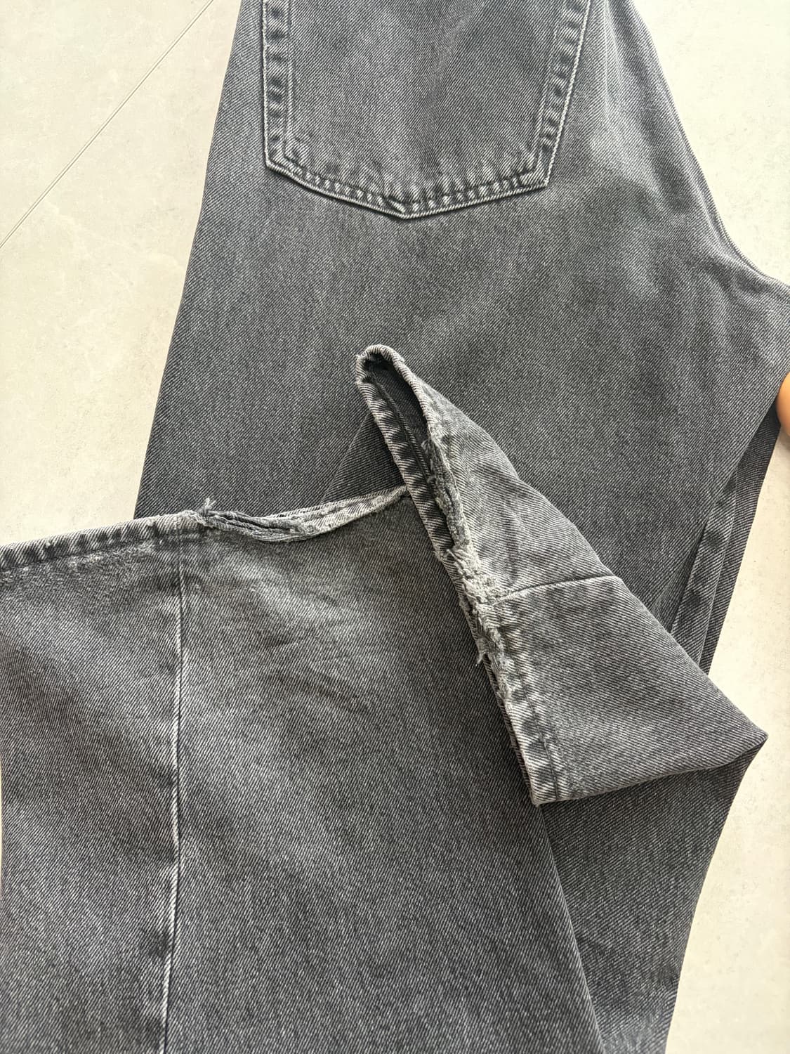 Sunflower wide twist denim 31/32 상품이미지3