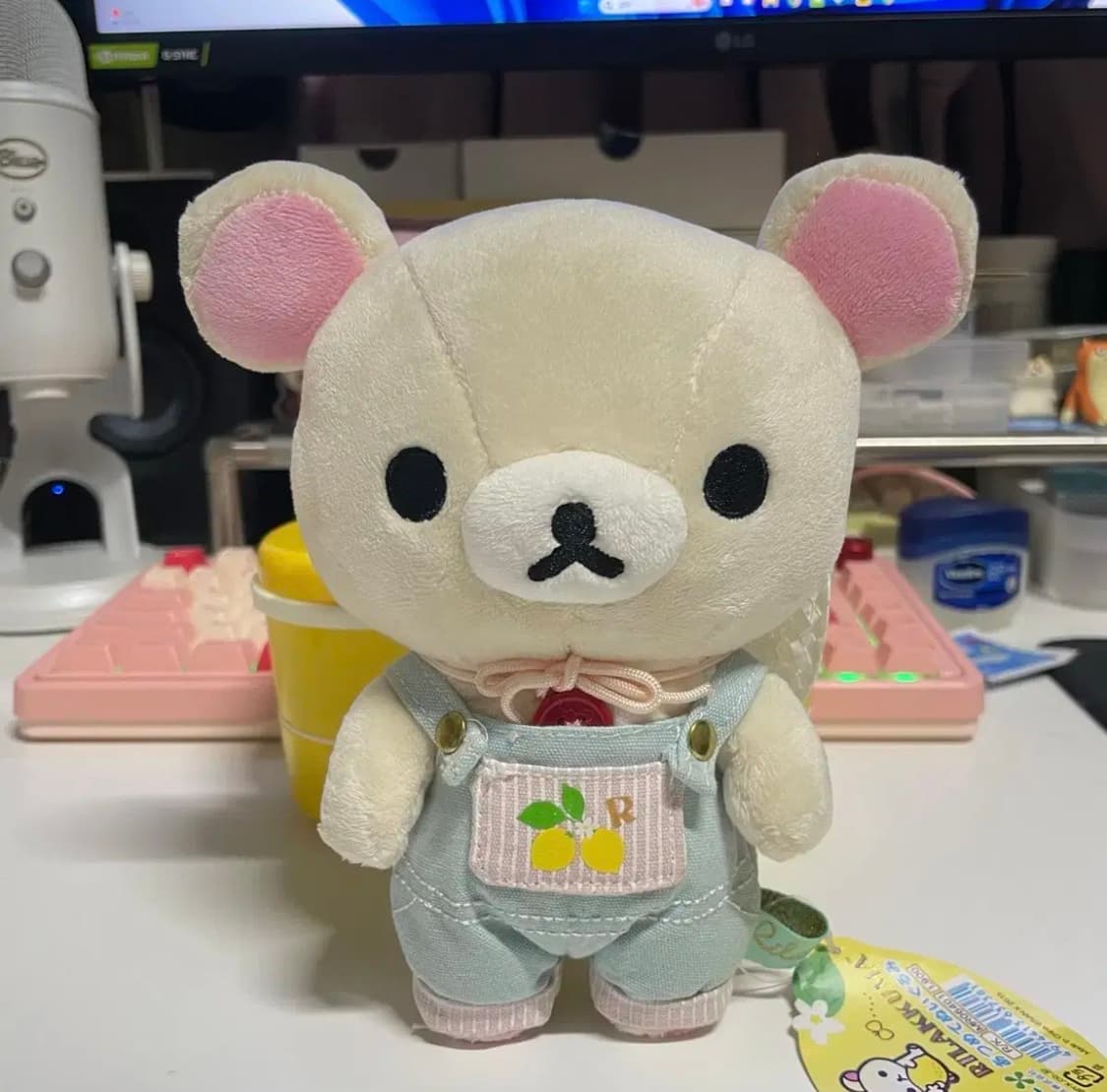 레몬농부 코리락쿠마 인형 상품이미지1