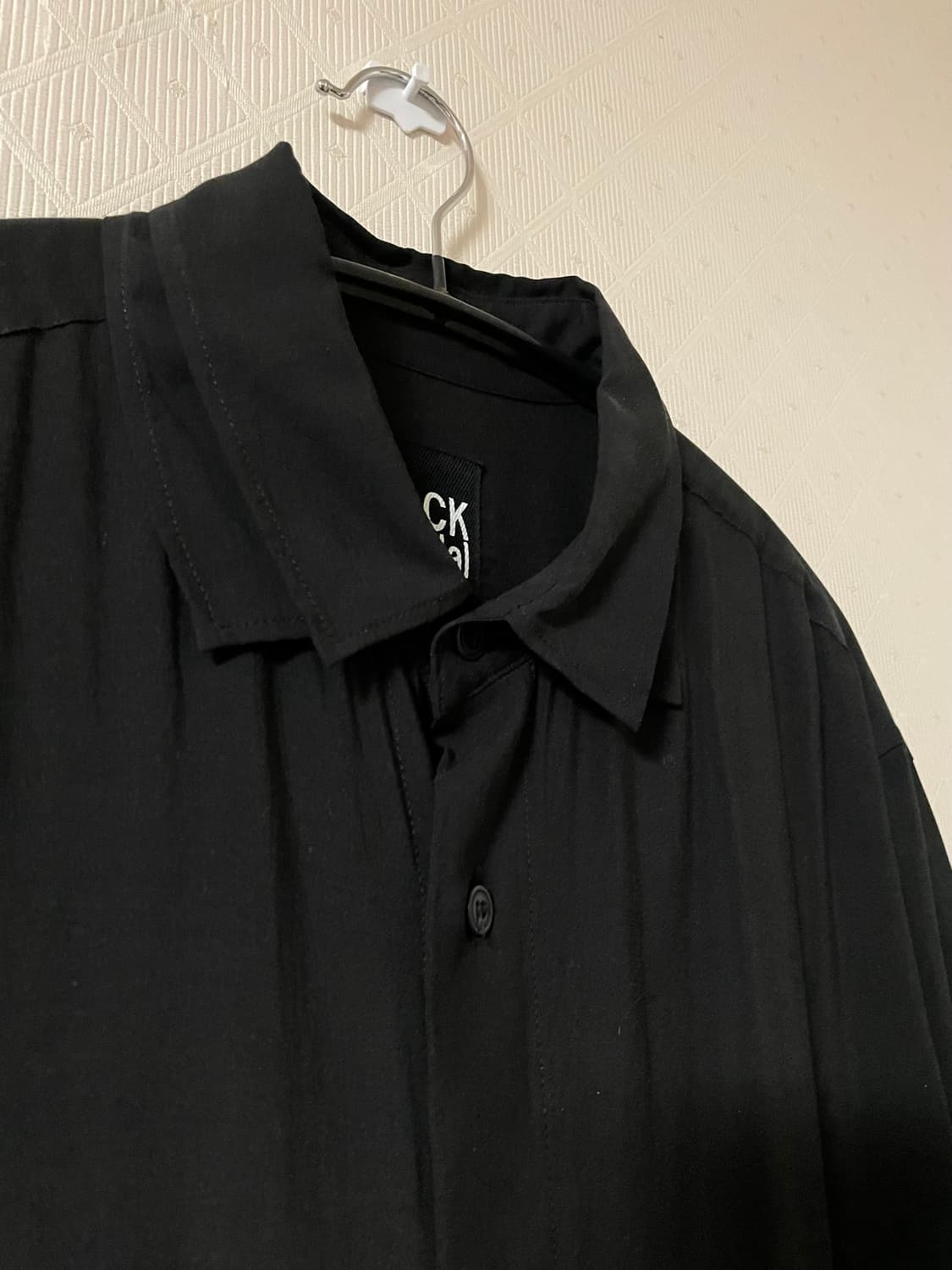 요지야마모토 푸르옴므 18-19aw 블랙 스캔들 셔츠  상품이미지4