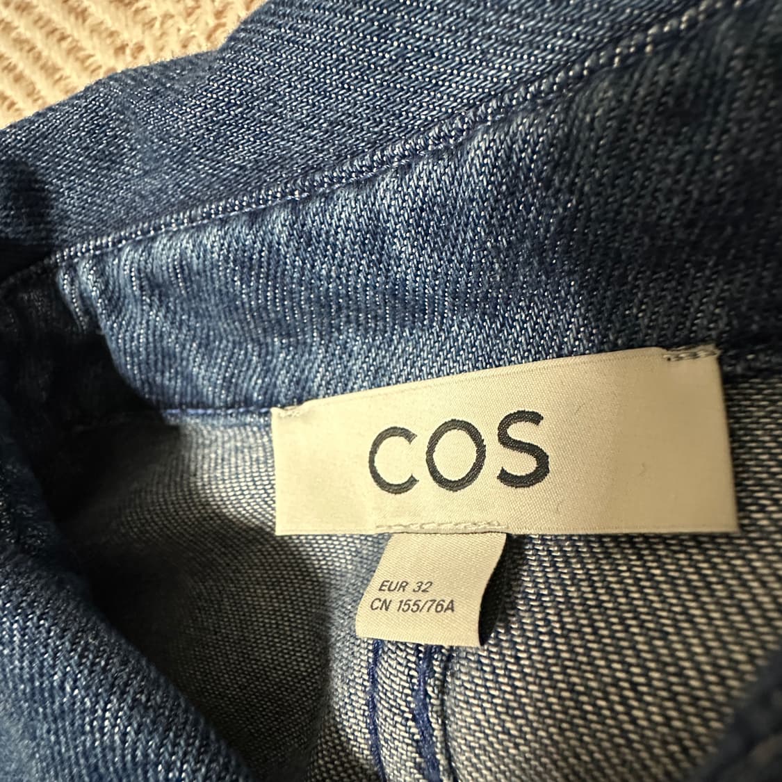 COS woman denim onepiece 상품이미지3