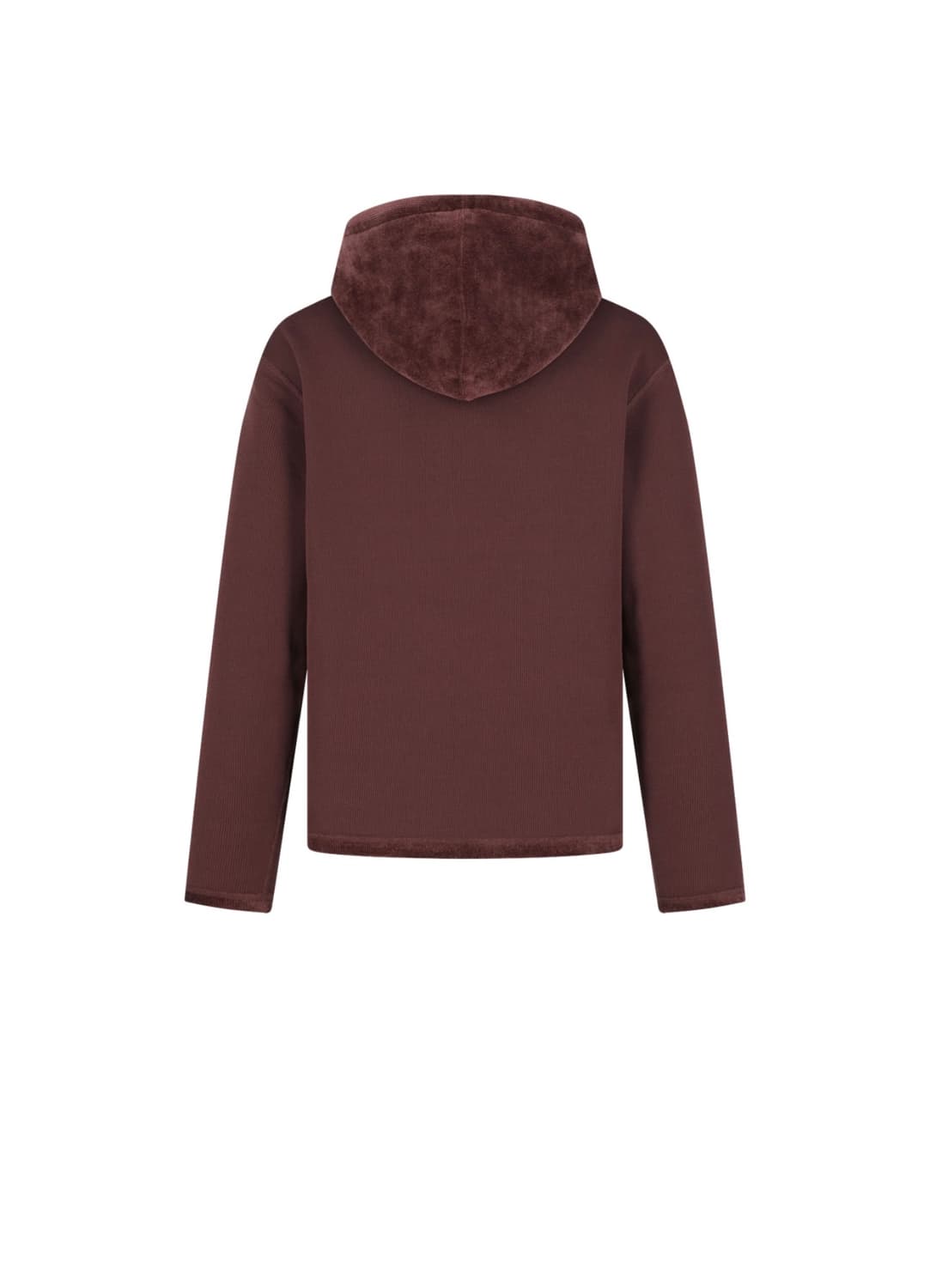 [M] 아모멘토 벨벳 리버서블 후디 버건디 상품이미지2