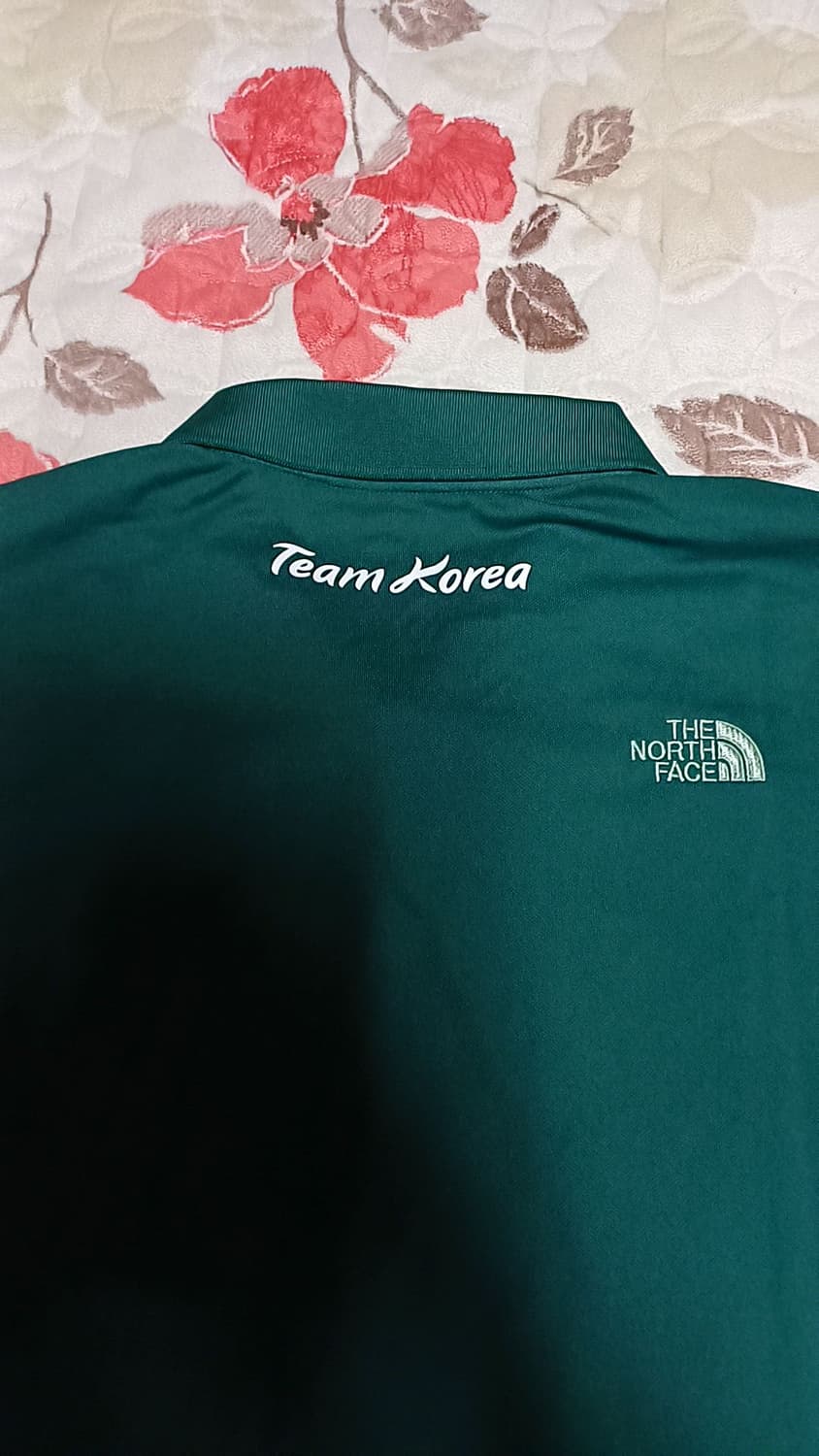 노스페이스 국가대표 반팔 실측115 가슴61 기장77 상품이미지5