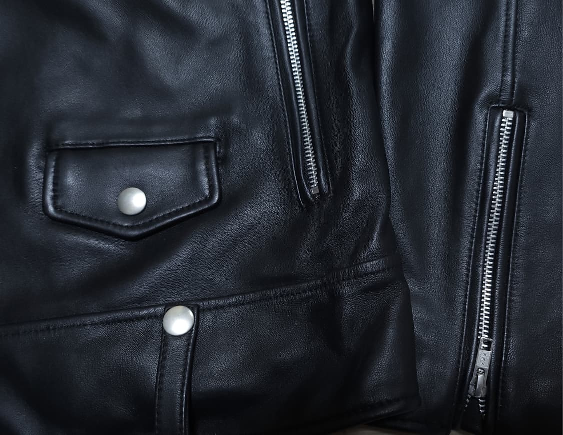PINEAL JETLEATHER 양가죽자켓 남성 M
 상품이미지8
