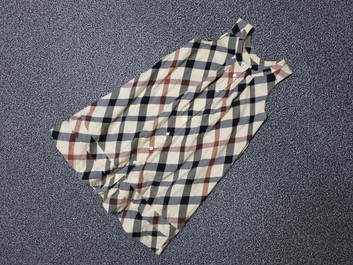 [무료배송][150]닥스 키즈 체크 민소매 원피스 상품이미지3