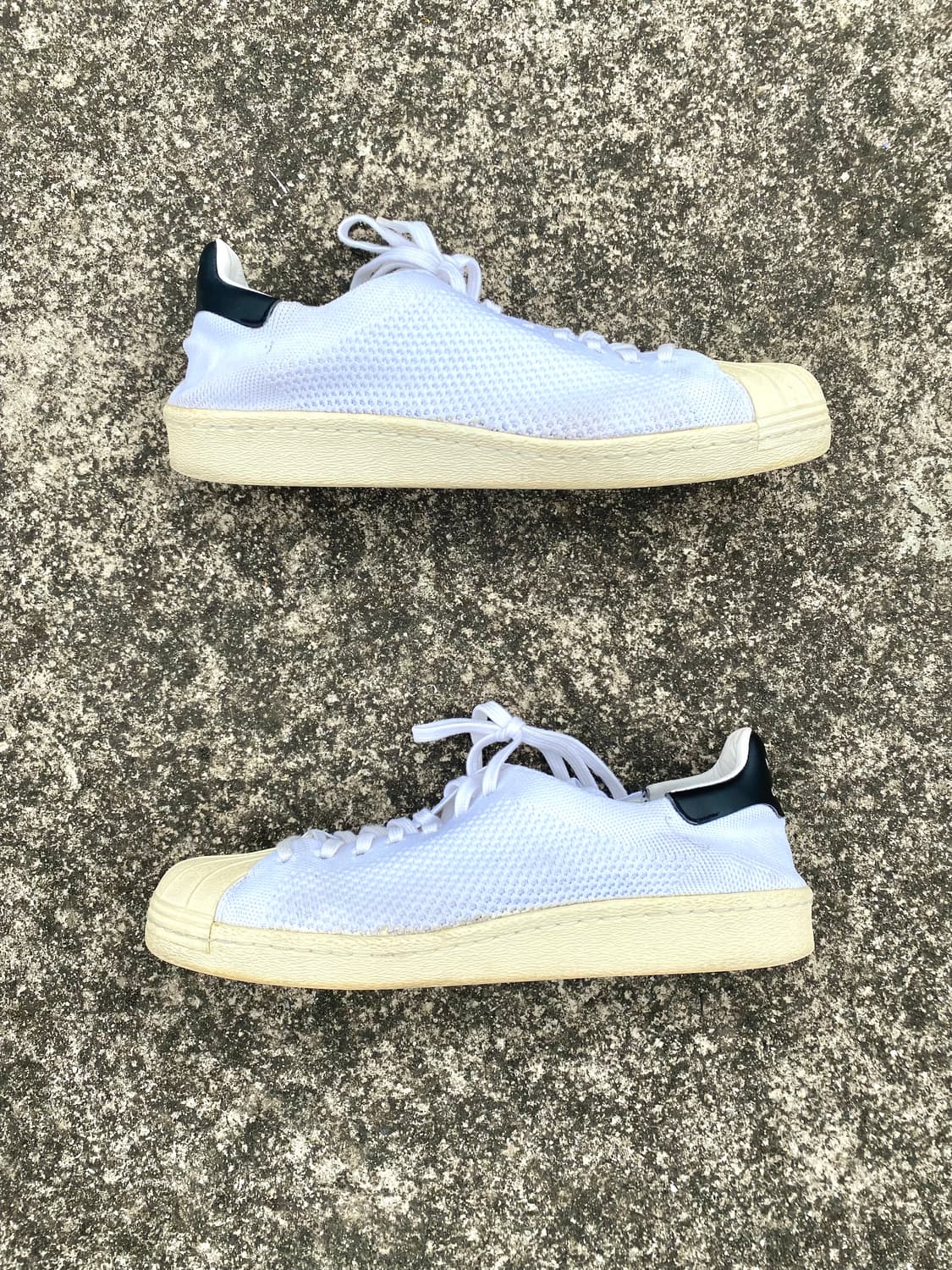 아디다스 슈퍼스타80s 프라임니트 오프화이트 상품이미지4