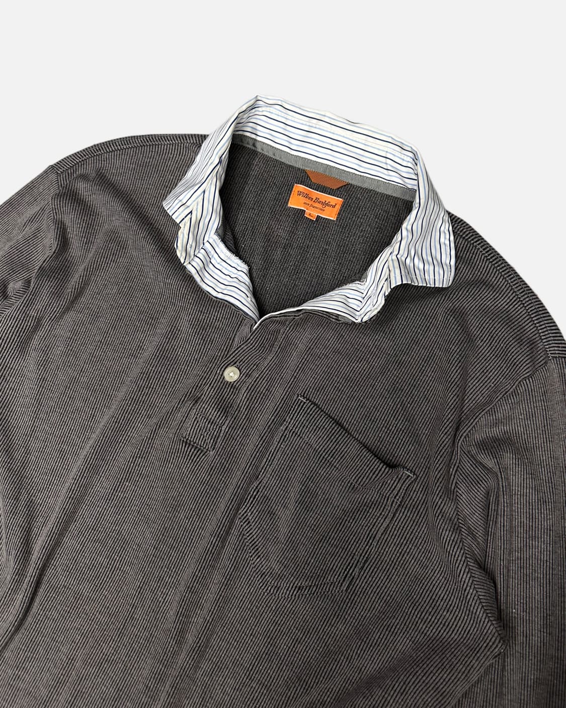 ribbed layered collar t-shirt 상품이미지2