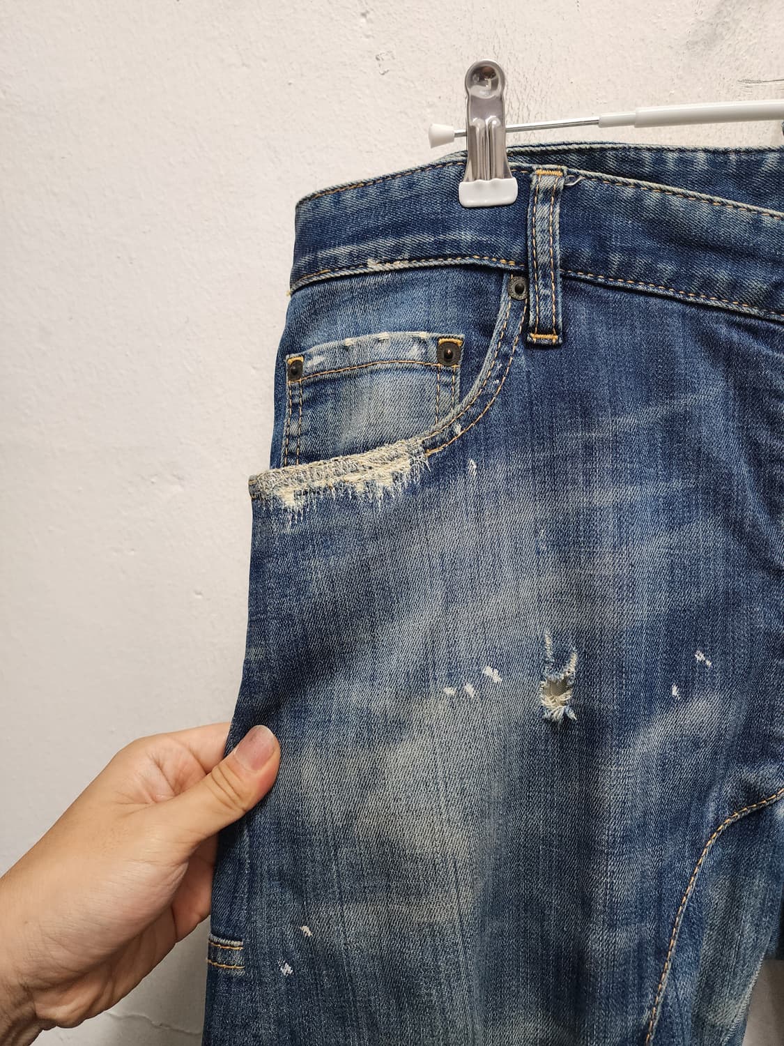 디스퀘어드2 빅로고 청바지 상품이미지4