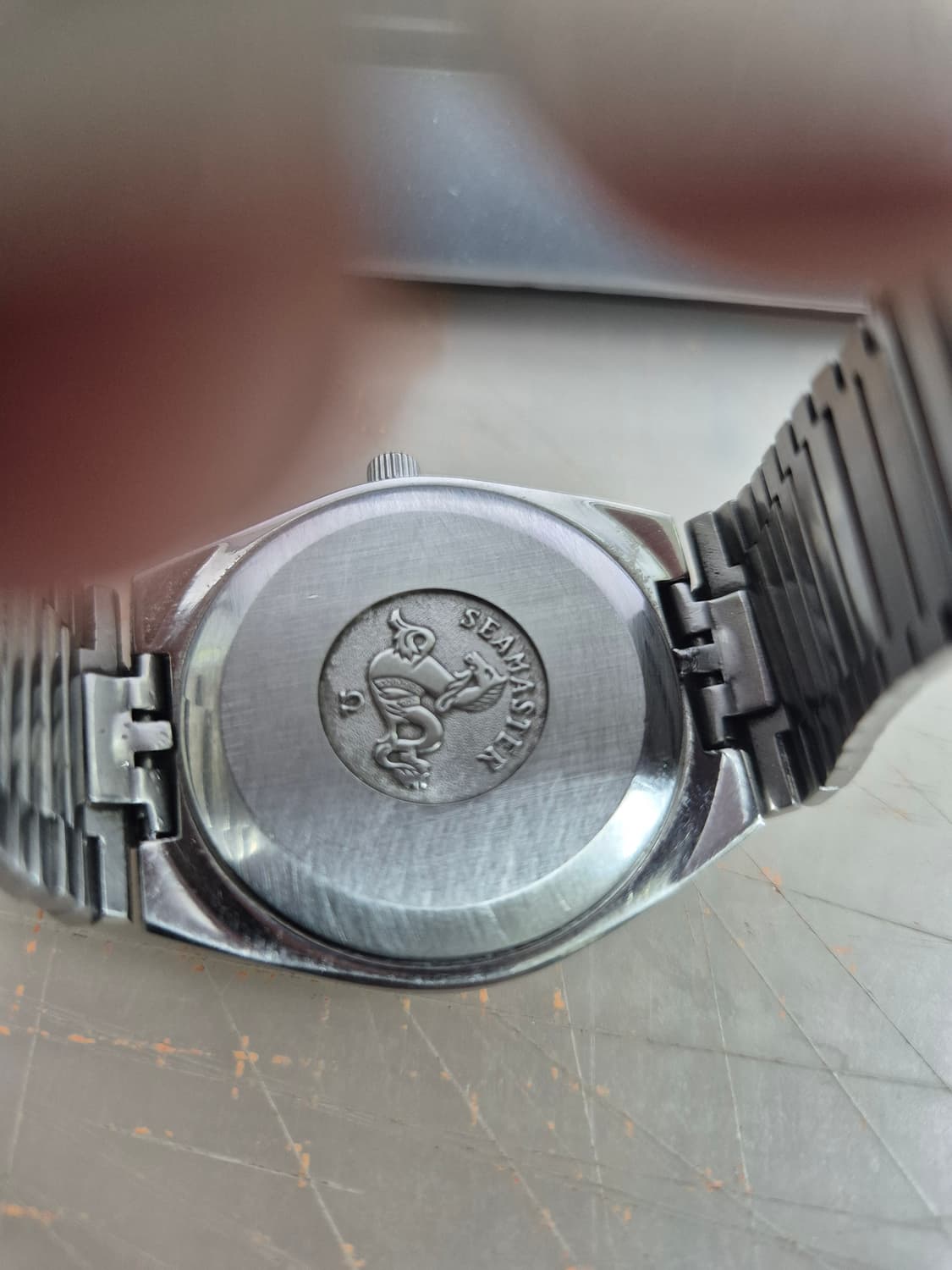 오메가 씨마스터 오토메틱 뻐뻐시 스카이블루 상품이미지3