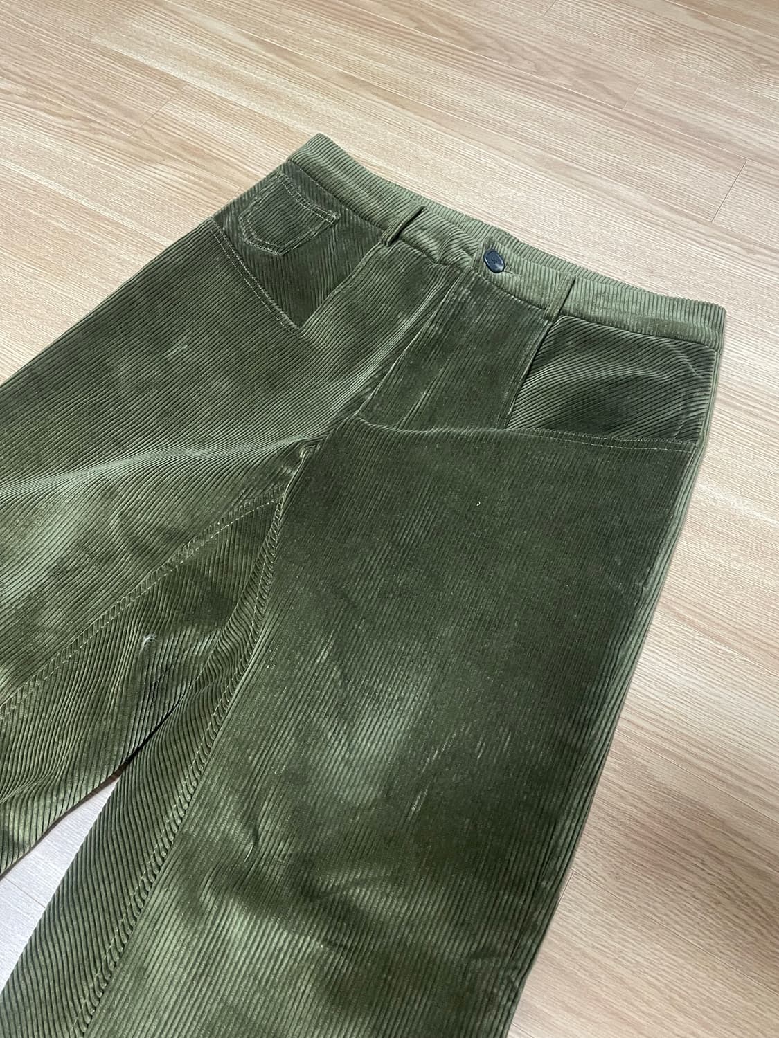 [50] Aieul Armony Trousers_khaki 상품이미지1
