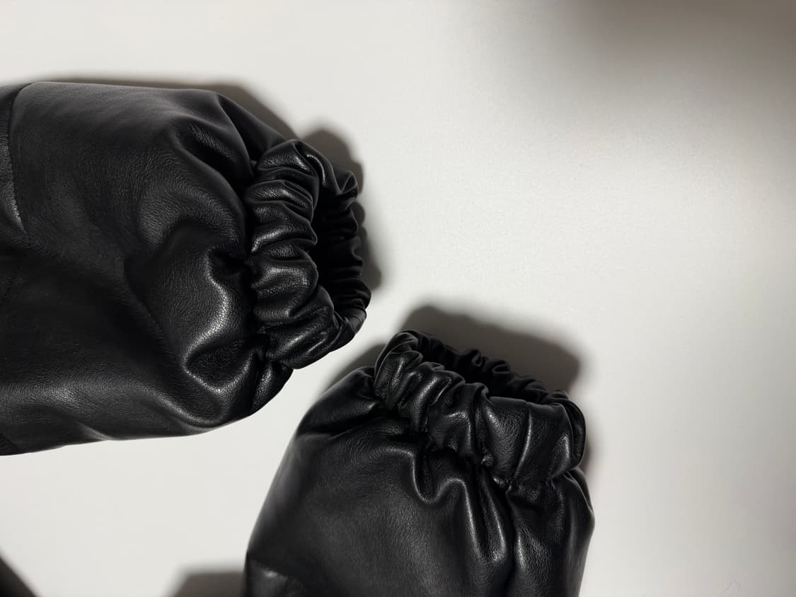 에잇세컨즈 가죽 패딩 상품이미지3