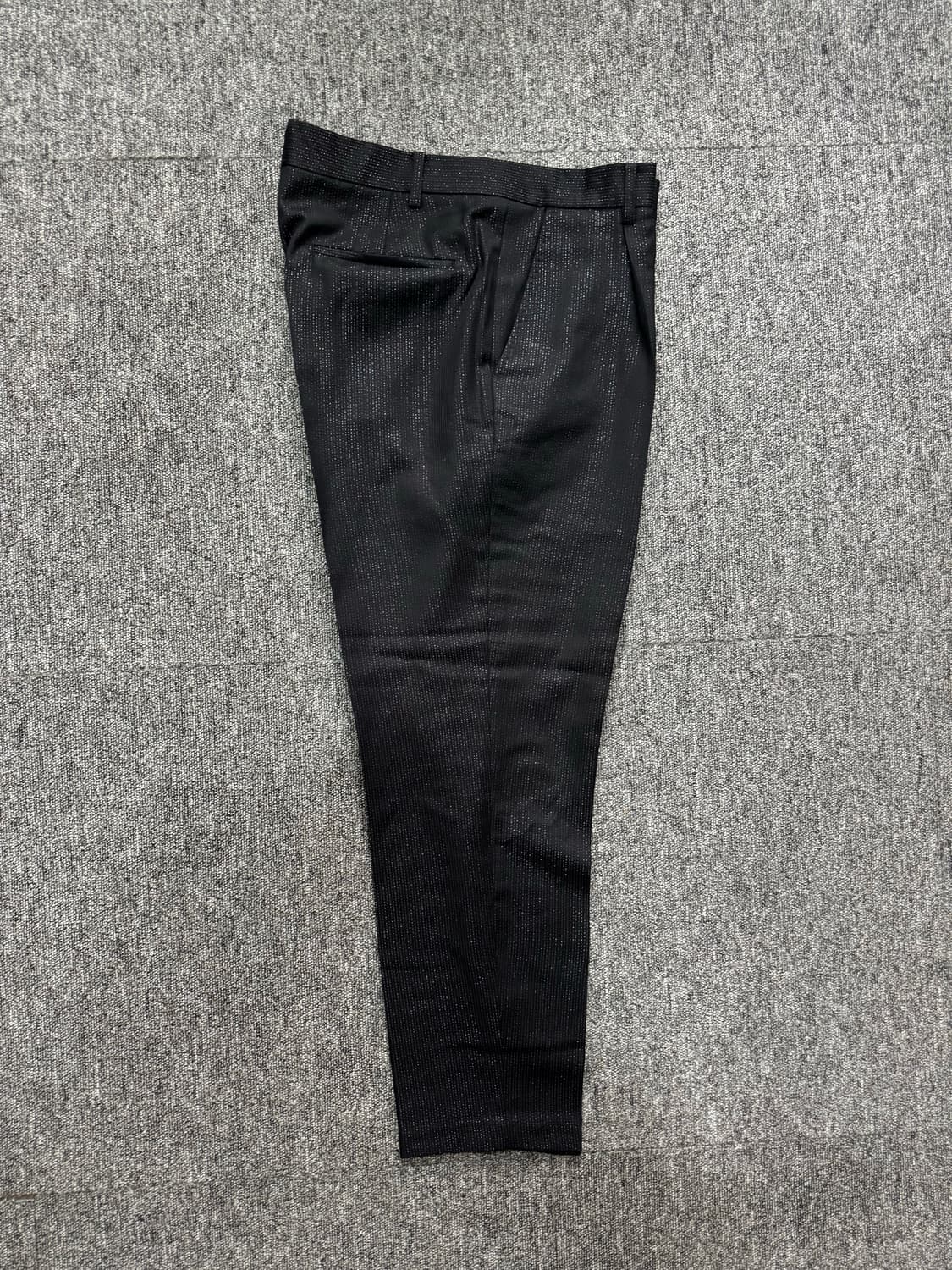 와코마리아 도멜 글리터 플리티드 트라우저 블랙 XL 상품이미지3